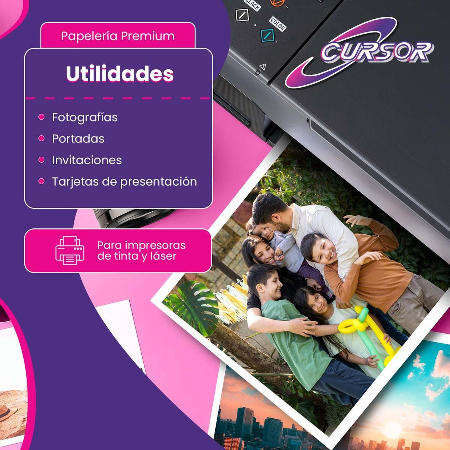 Papel fotografico Glossy A3 180G 50H CURSOR-3