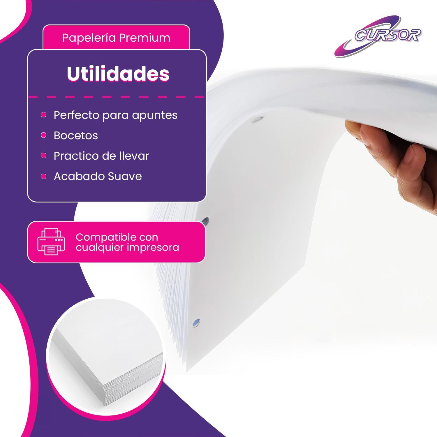 PAPEL BOND B5 106G 500H CURSOR - A-3