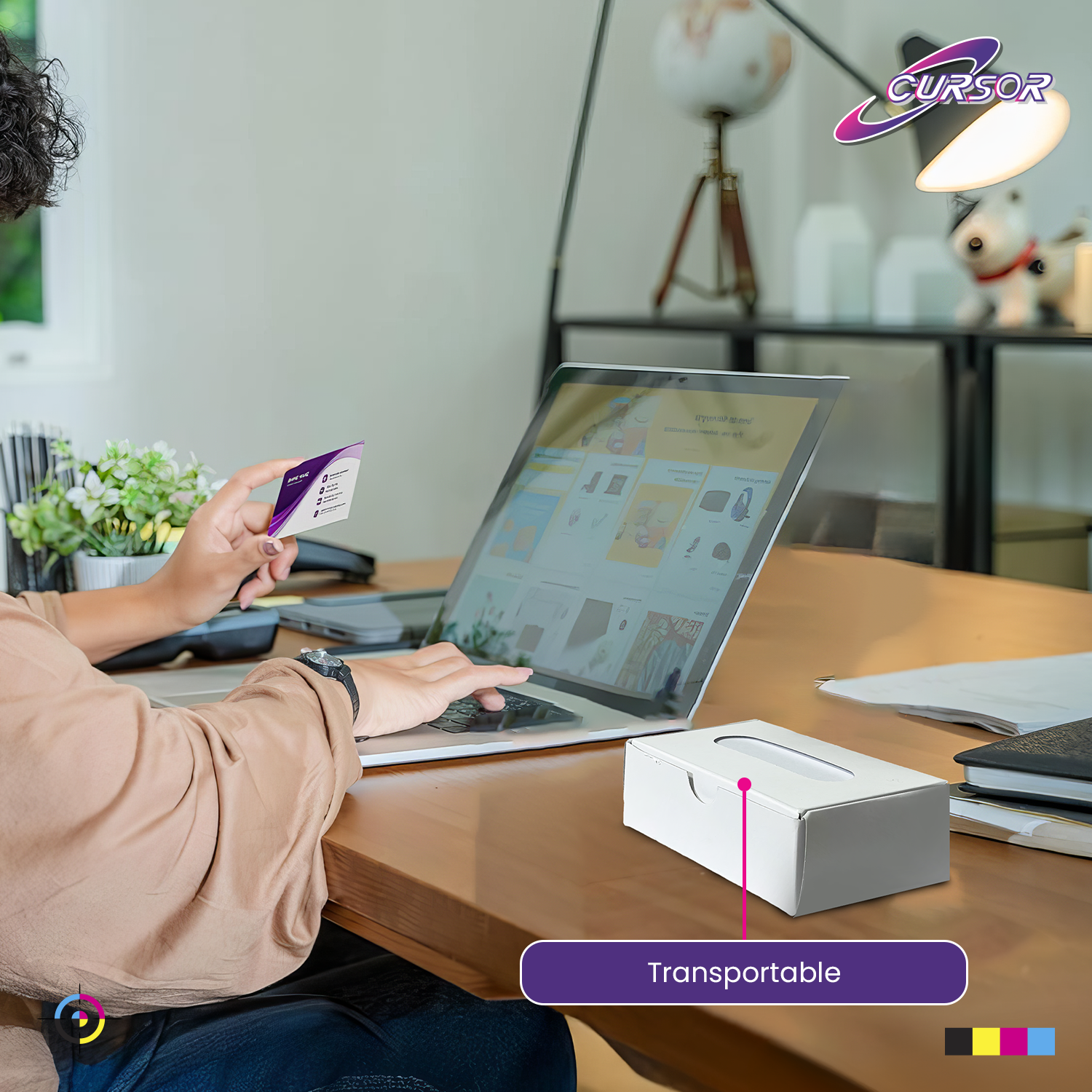 Caja Para Tarjetas De Visitas Presentación 10 Cajas-8