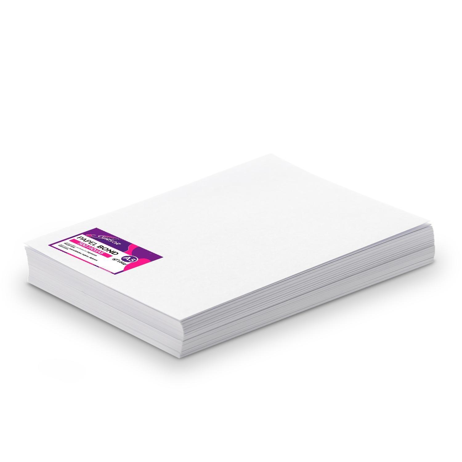 Papel Bond 106 Grs. Tamaño A5 500 Hojas Agendas-8
