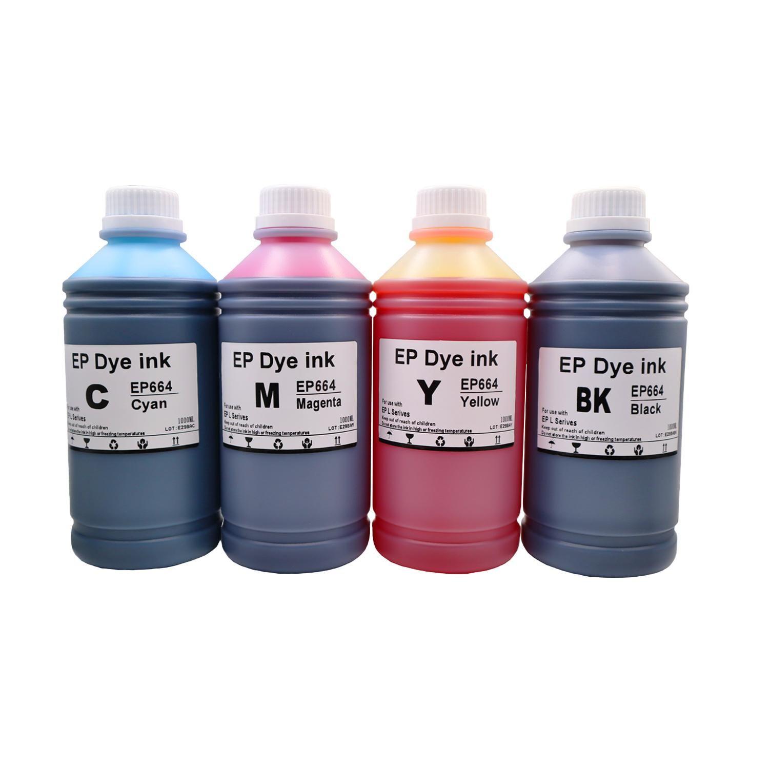 Tinta Dye Premium Compatible Epson T664 1 Lt-1