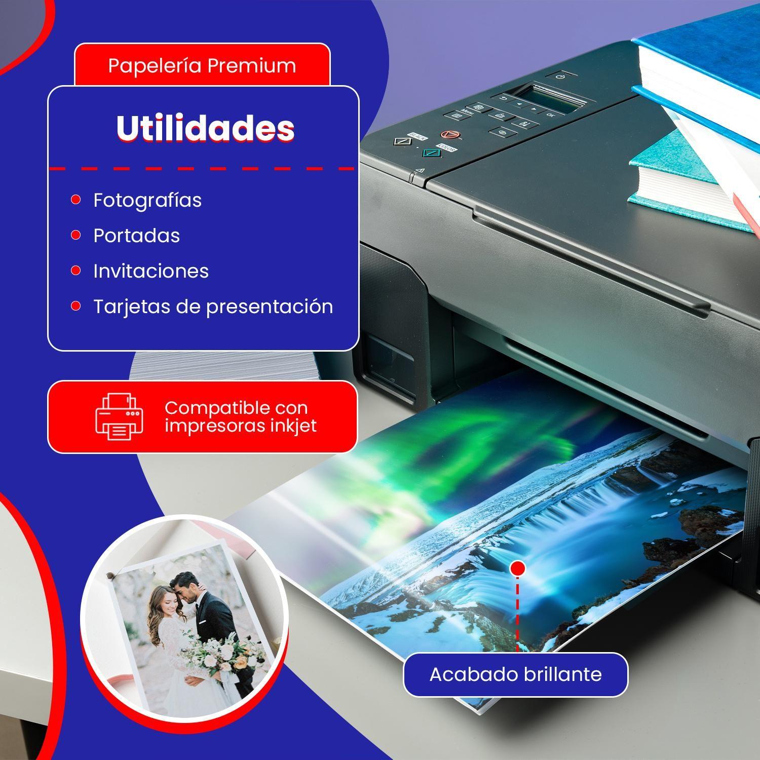 Papel Fotografico 4r Prime Pack 20 Uni-2