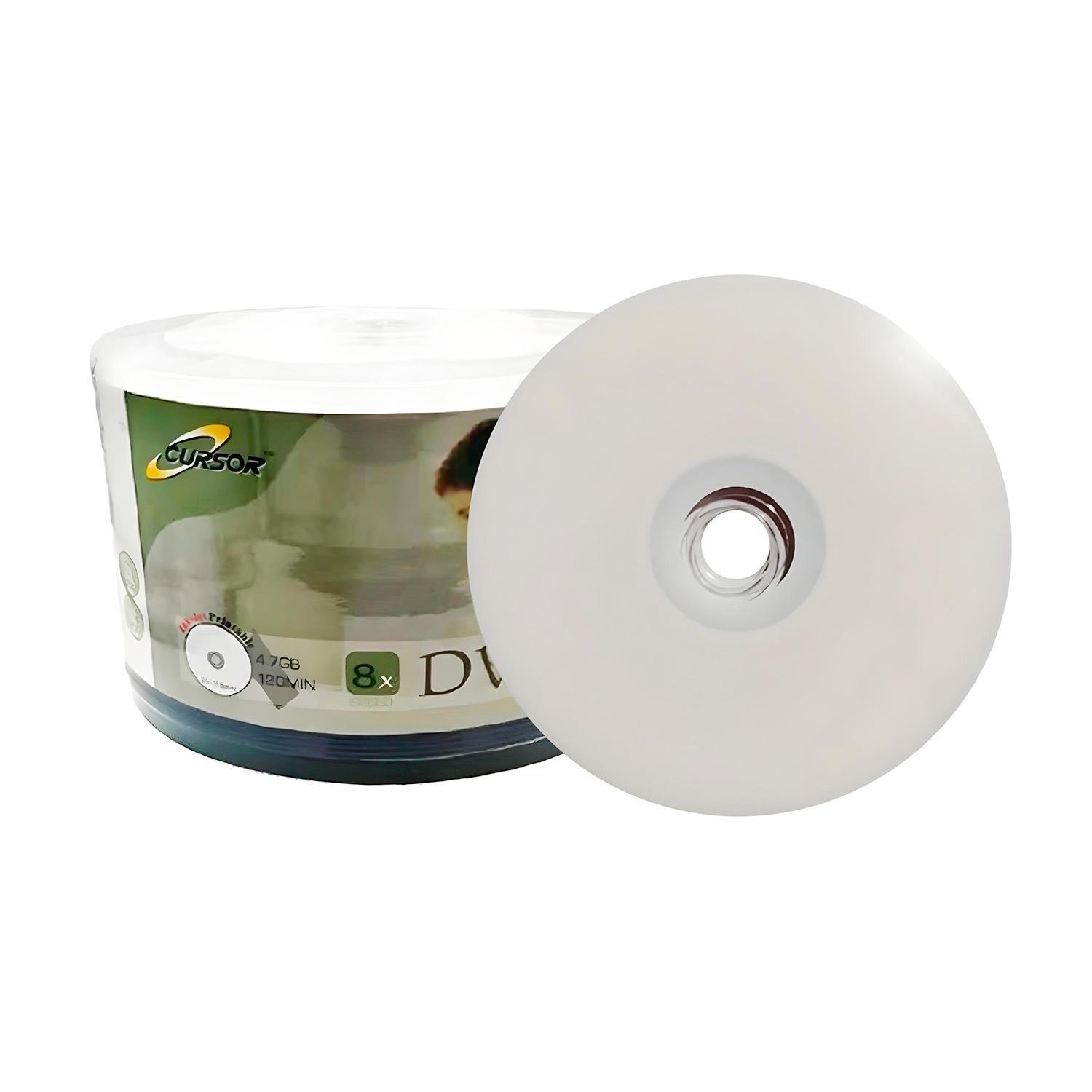 Dvd R 8x 4.7gb Printable Cursor Pack 50-0
