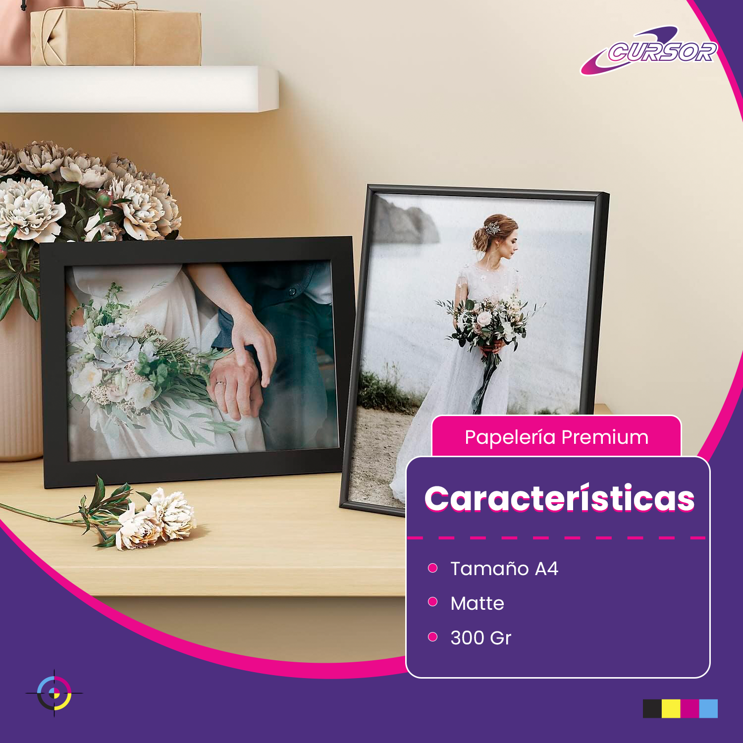 Papel Fotográfico Matte A4 300gr 100Hojas-3