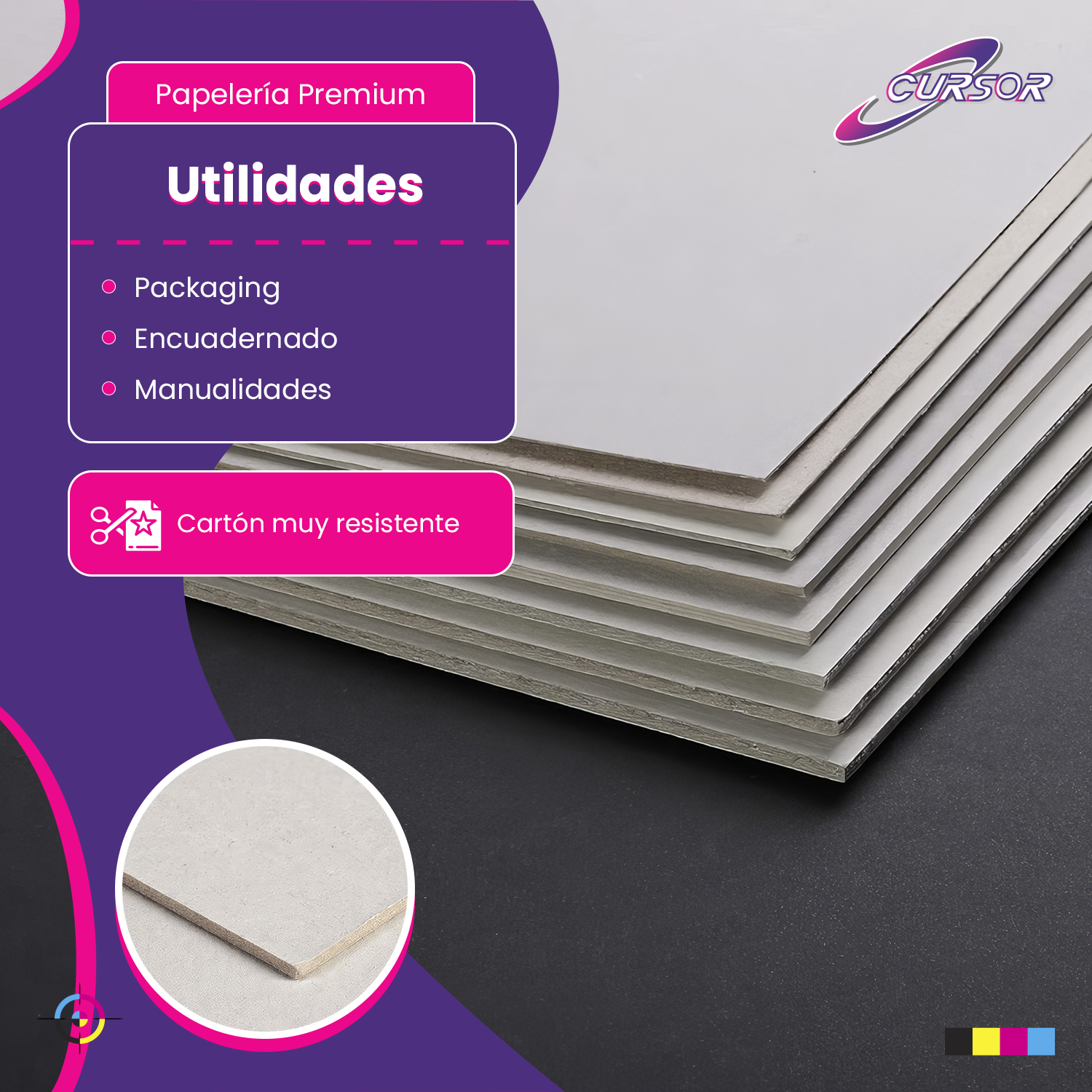 CARTON PIEDRA A5+ 1.5MM 100 HOJAS CURSOR-A-3