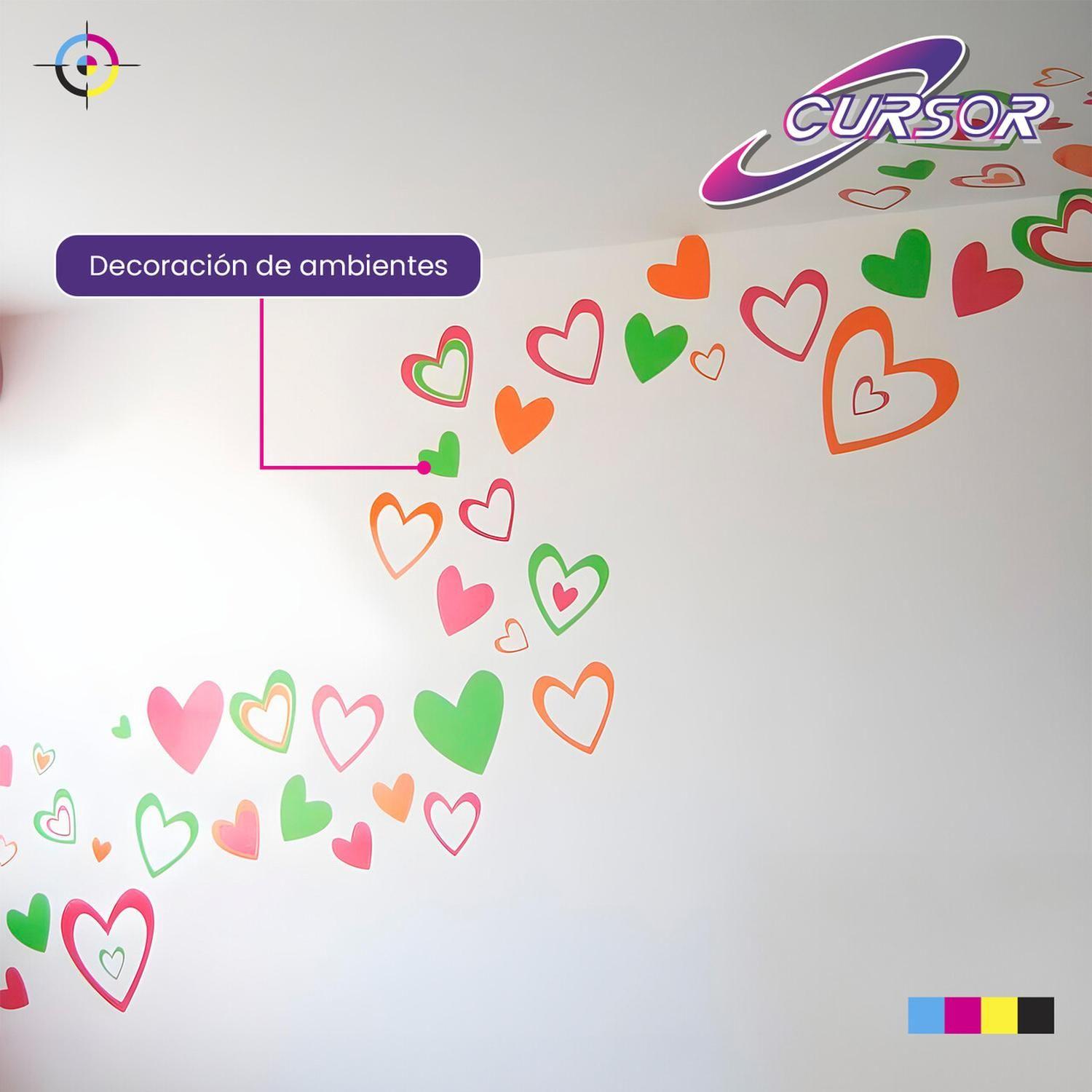 PAPEL VINILO ADHESIVO BLANCO CURSOR 30 HOJAS A4 INKJET-6