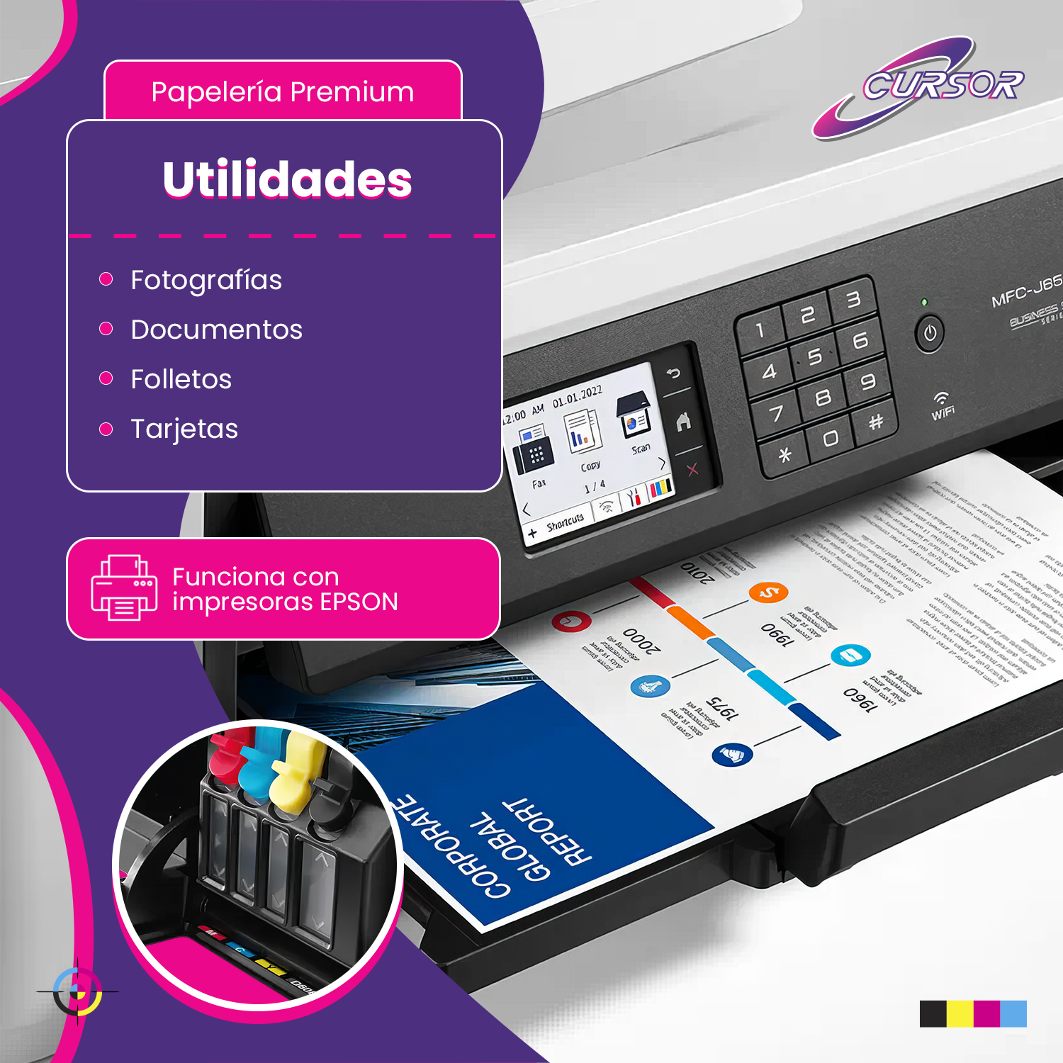 Tinta Dye Premium Compatible Epson T504 1 Lt-4