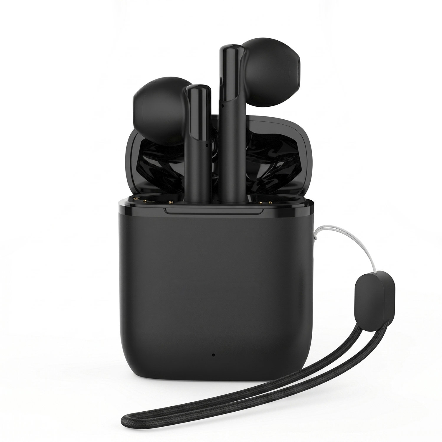Audifonos Inalambricos Bluetooth Tws Ap66 Manos Libres Negro-6
