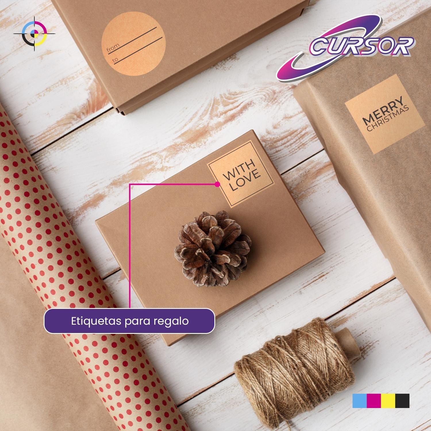 Papel Kraft Adhesivo Imprimible A4 200 Gr 50 Hojas Cursor-4