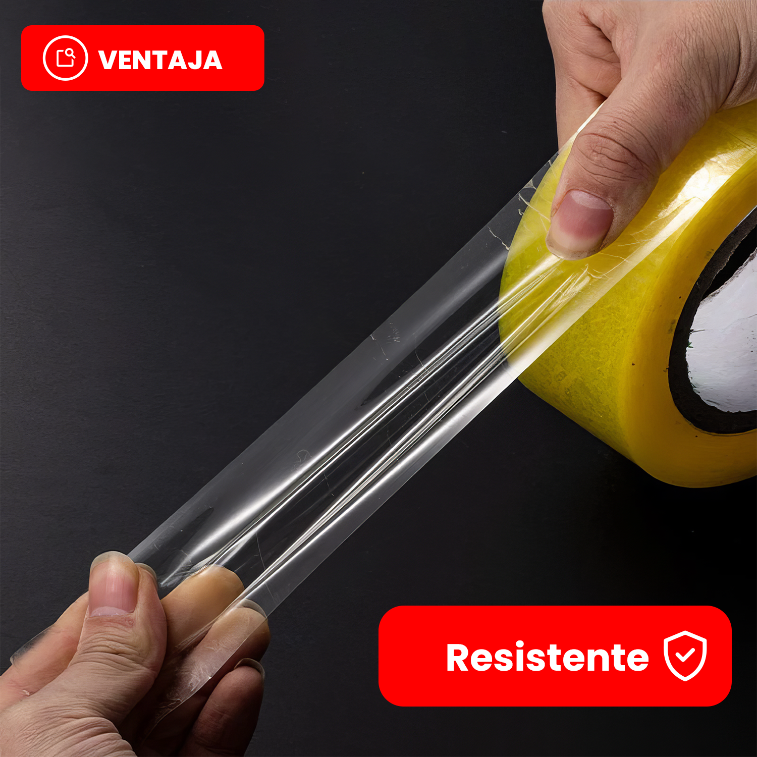 Pack 12x Cintas Embalajes Rollos 100 Mts 48mm Transparentes-7