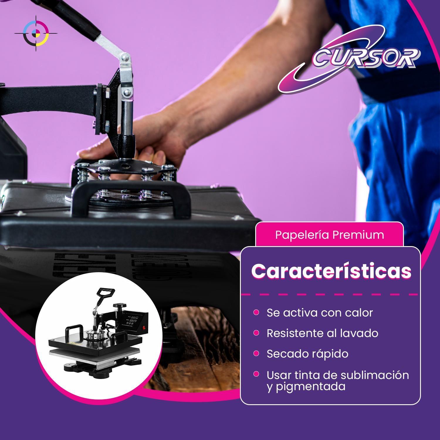 Papel Transfer Premium Telas Oscuras 100 Hojas-2