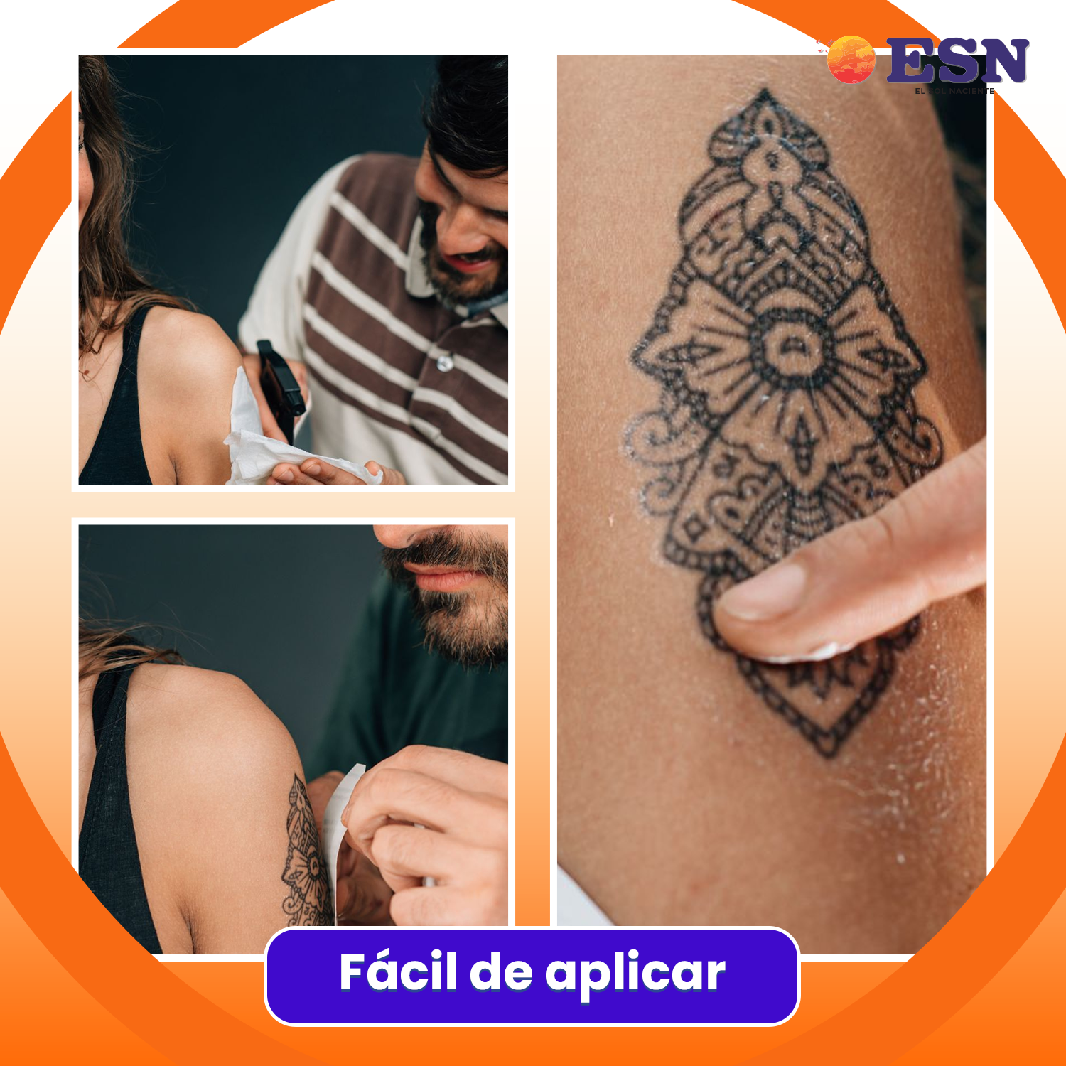 PAPEL TATTO INKJET ADHESIVO A4 5HJ TRANSPARENTE ESN-6