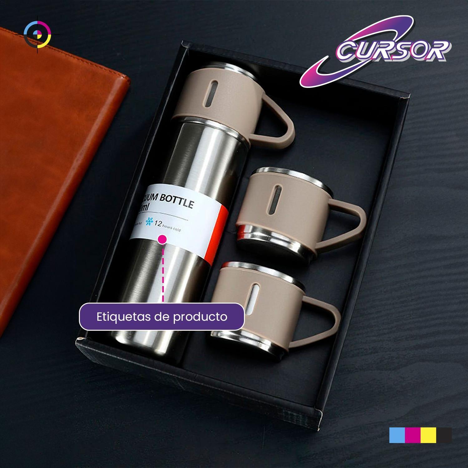 PACK X 2  PAPEL ADHESIVO GLOSSY ANTIOXIDO A4 135G 50H CURSOR-8