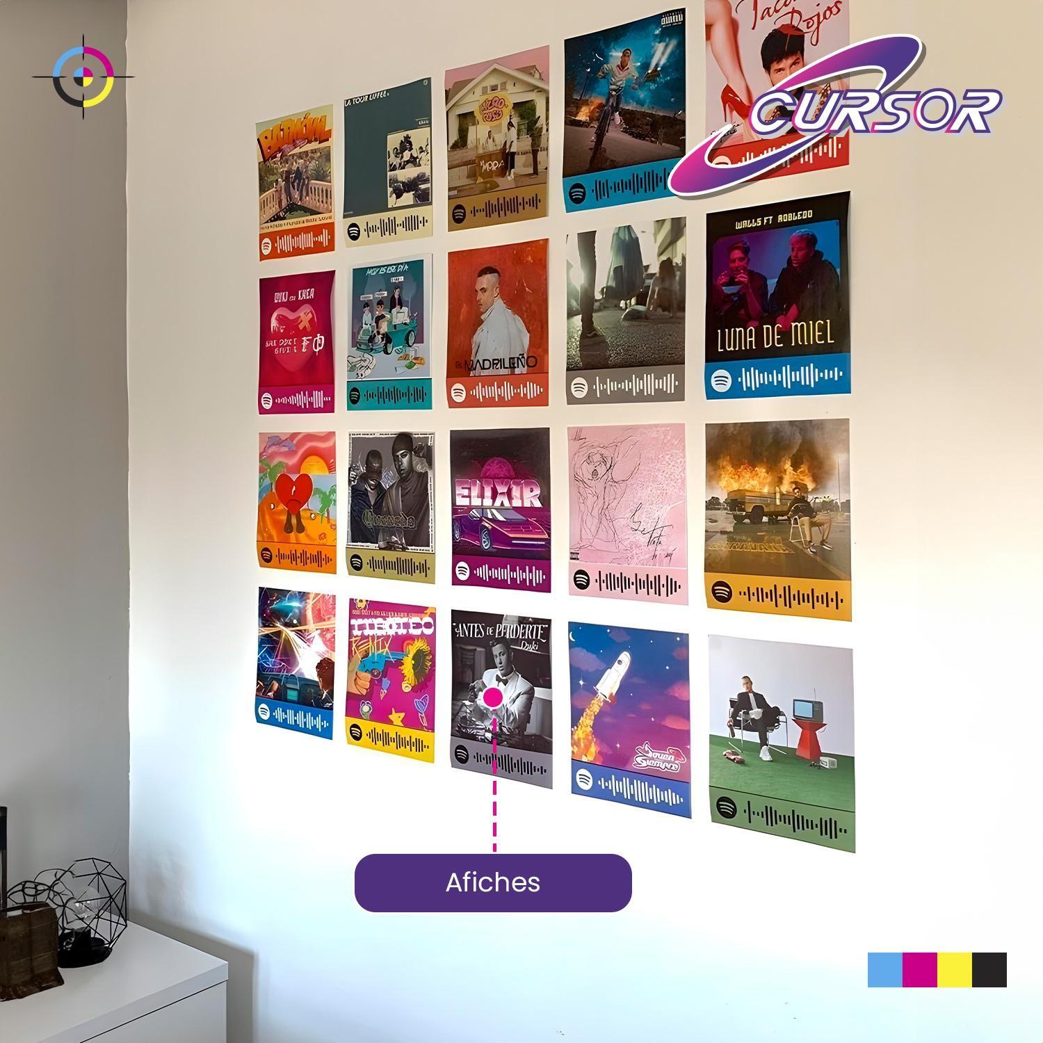 PACK X 2  PAPEL ADHESIVO GLOSSY ANTIOXIDO A4 135G 50H CURSOR-5