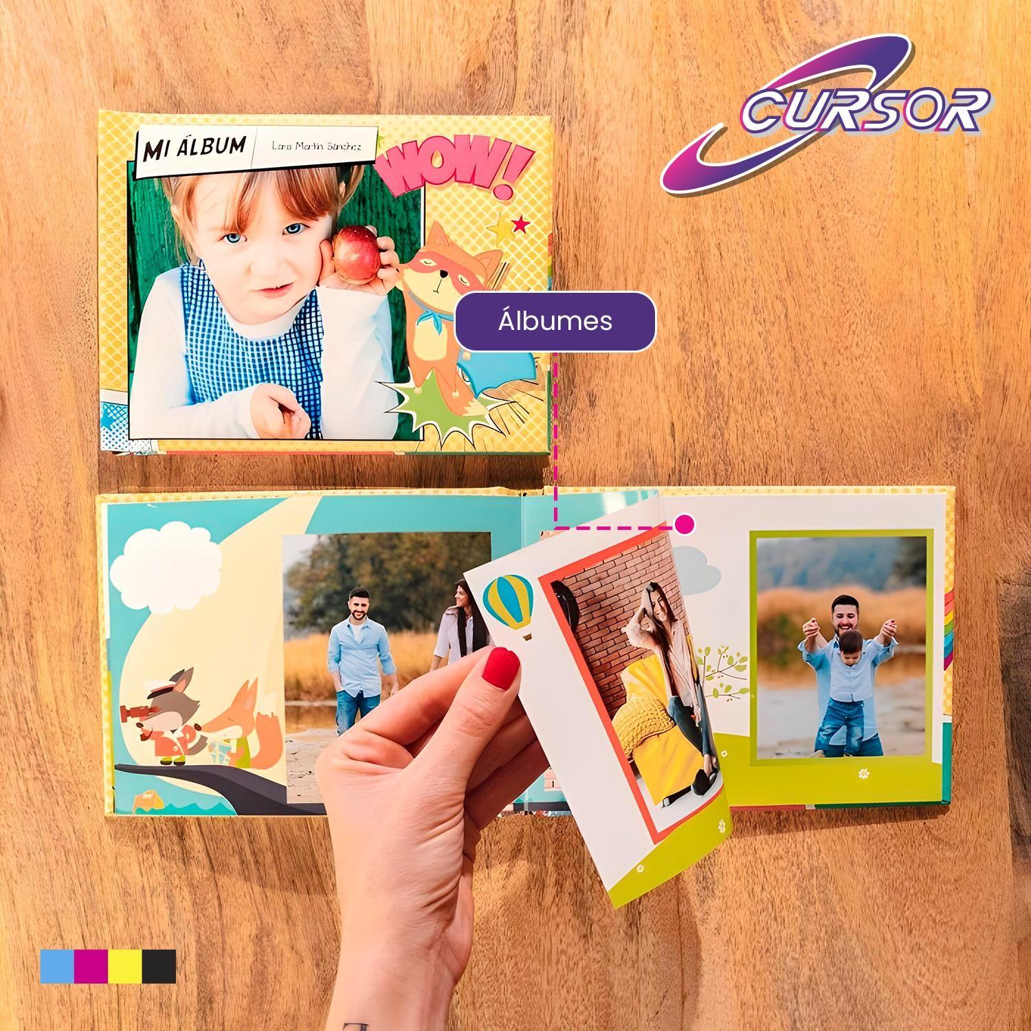 PACK X 2  PAPEL ADHESIVO GLOSSY ANTIOXIDO A4 135G 50H CURSOR-6