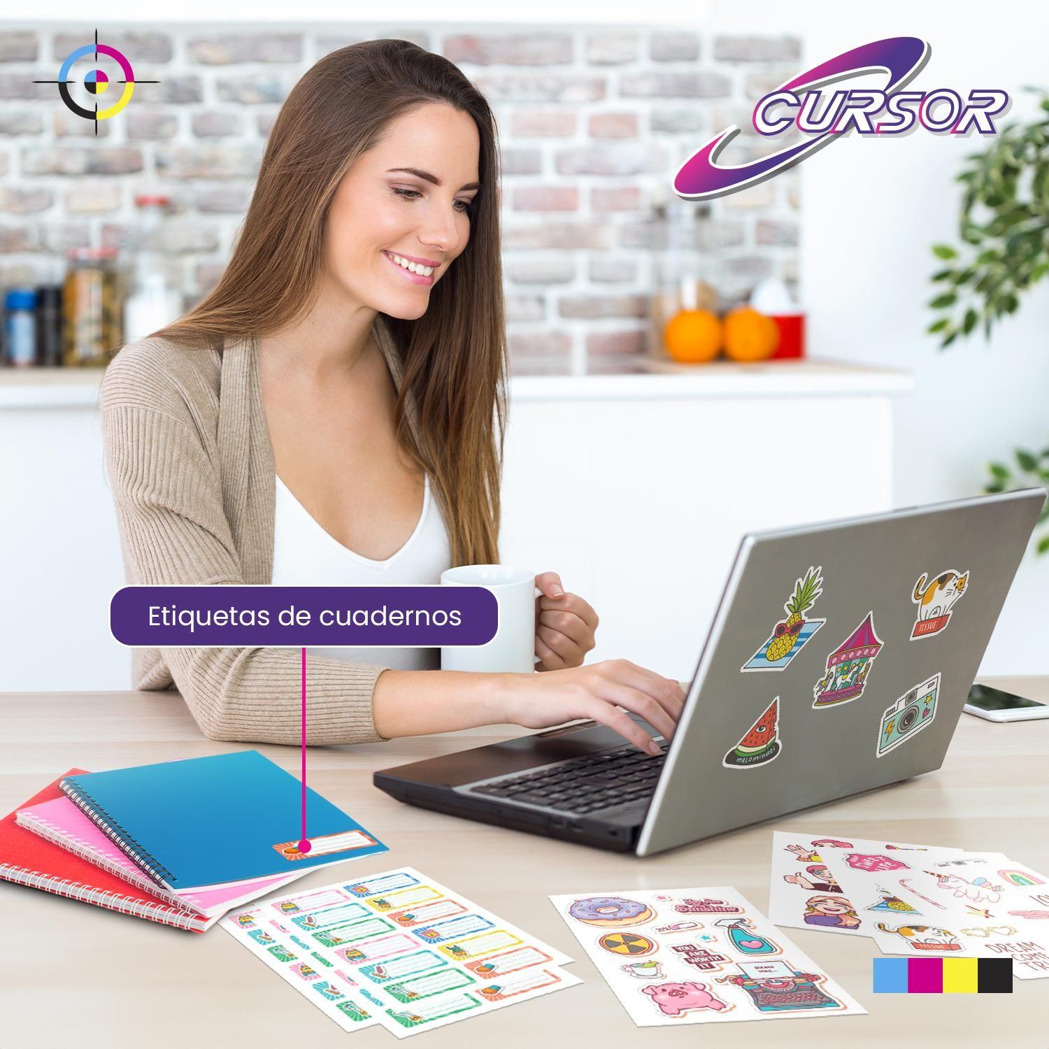 Papel Adhesivo Extrafuerte Glossy Brillante A4 135g -50hojas-7