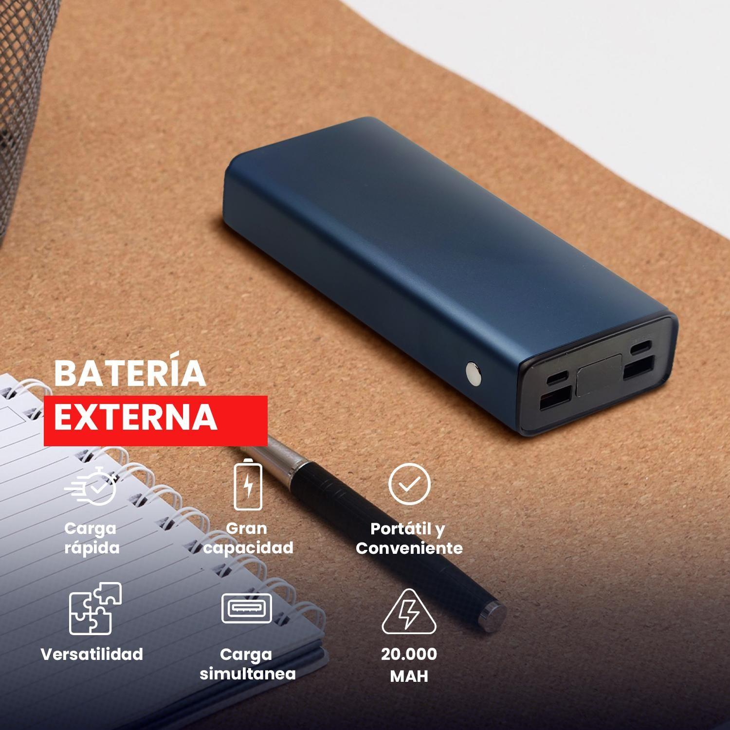 Bateria Externa Power Bank Carga Rapida 20.000MAH-3