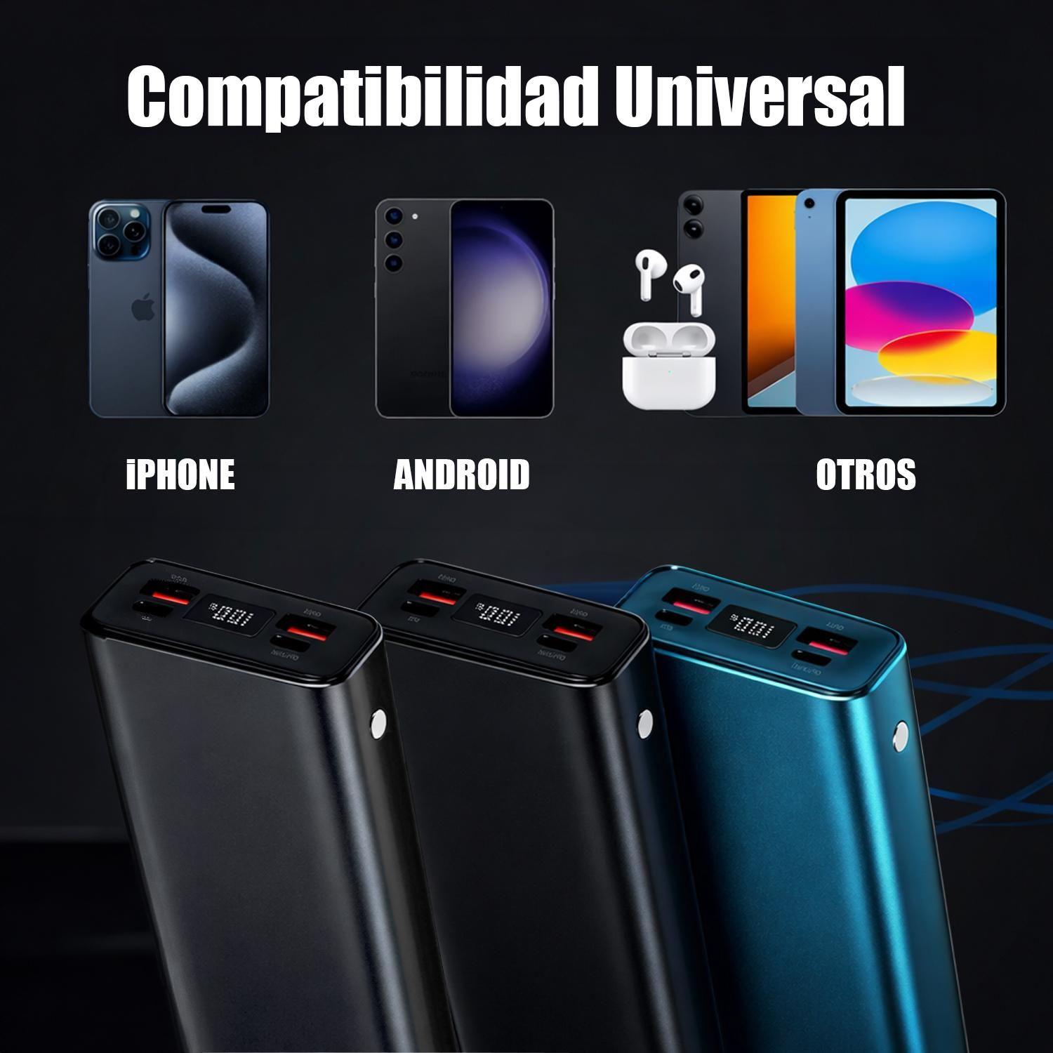 Bateria Externa Power Bank Carga Rapida 20.000MAH-3