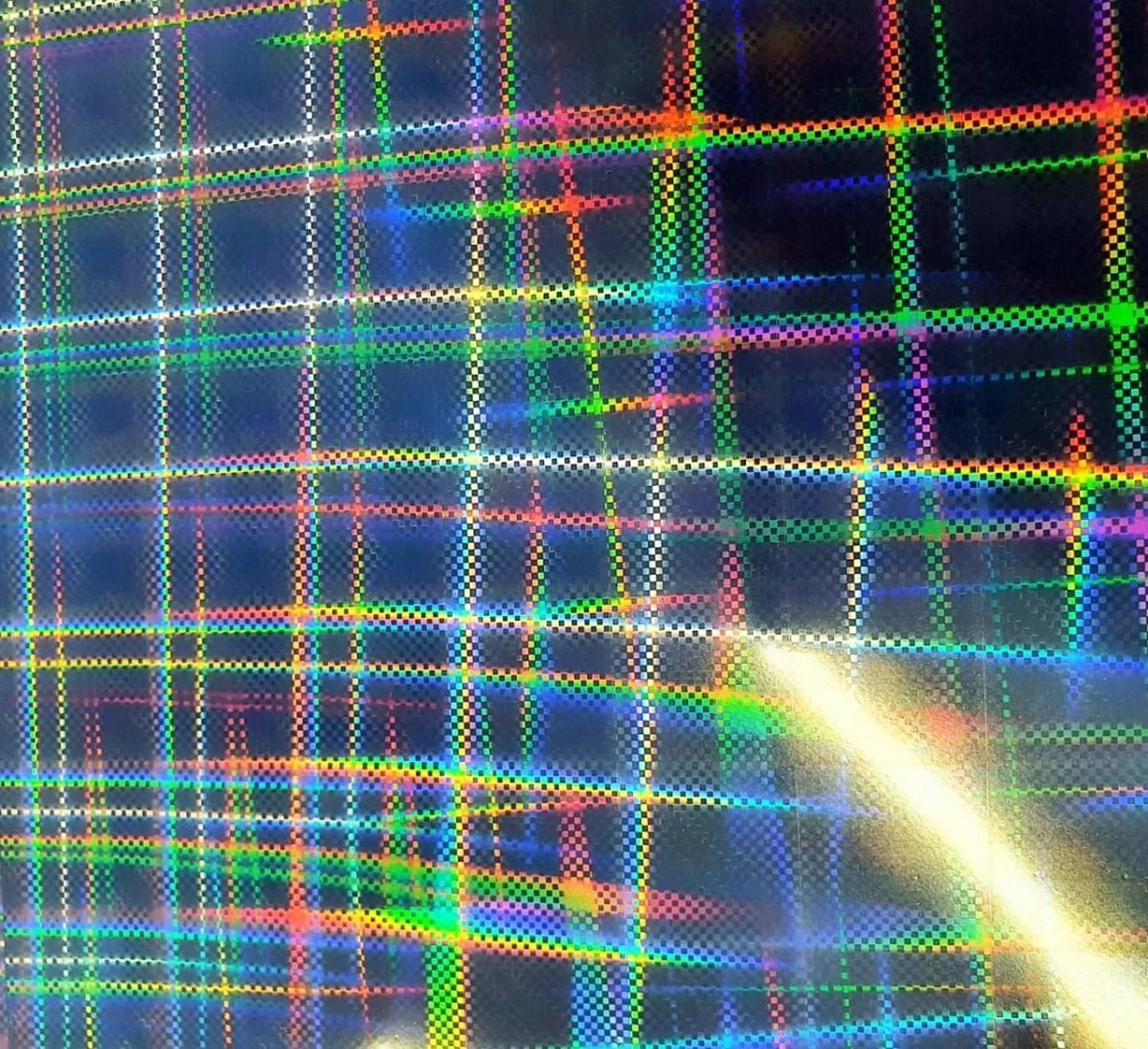 Vinilo Adhesivo Tornasol Cuadrados Agua Imprimible A4 20hjs-9