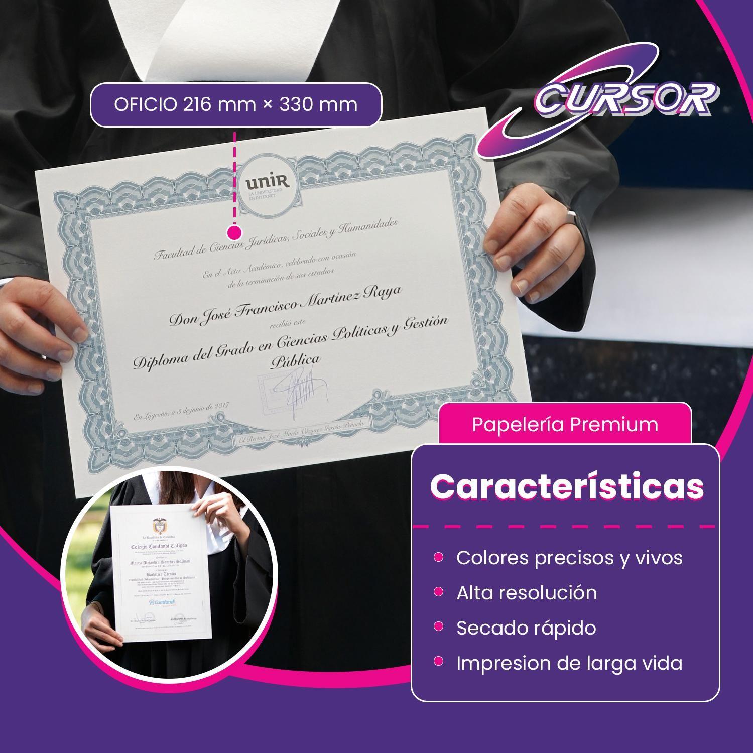 Cartulina Opalina 180 Gr Lisa Extra Blanca Carta 100 Hojas-3