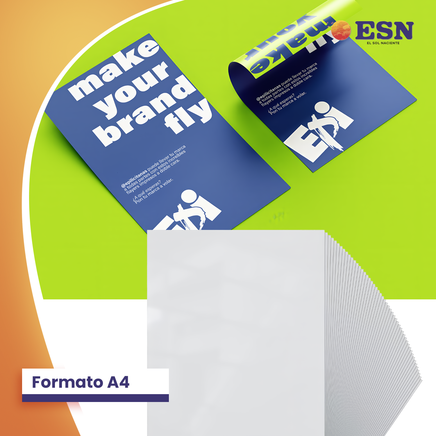 PAPEL FOTOGRÁFICO DOBLE FAZ SEMI GLOSSY 260GR A4 50 HOJAS ESN-3
