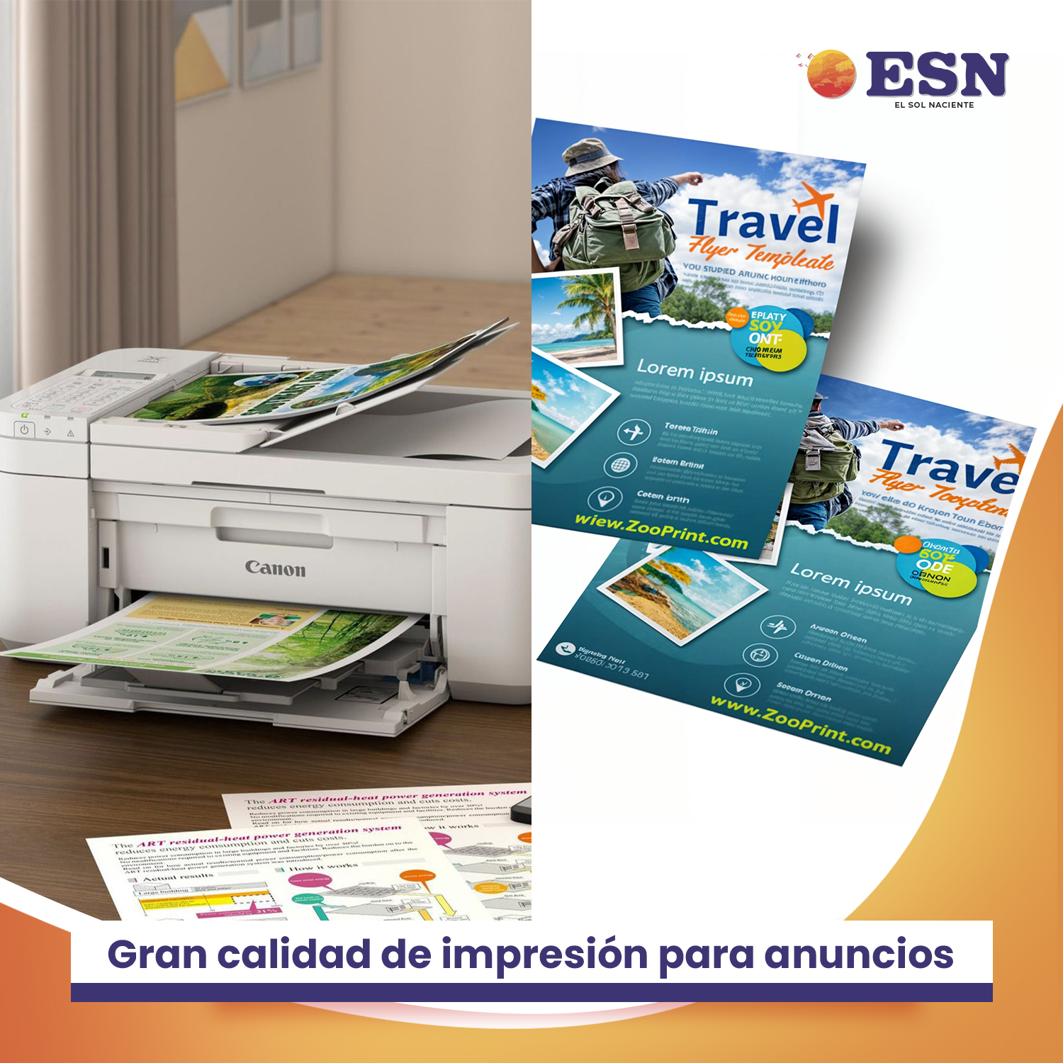 PAPEL FOTOGRÁFICO DOBLE FAZ SEMI GLOSSY 260GR A4 50 HOJAS ESN-7