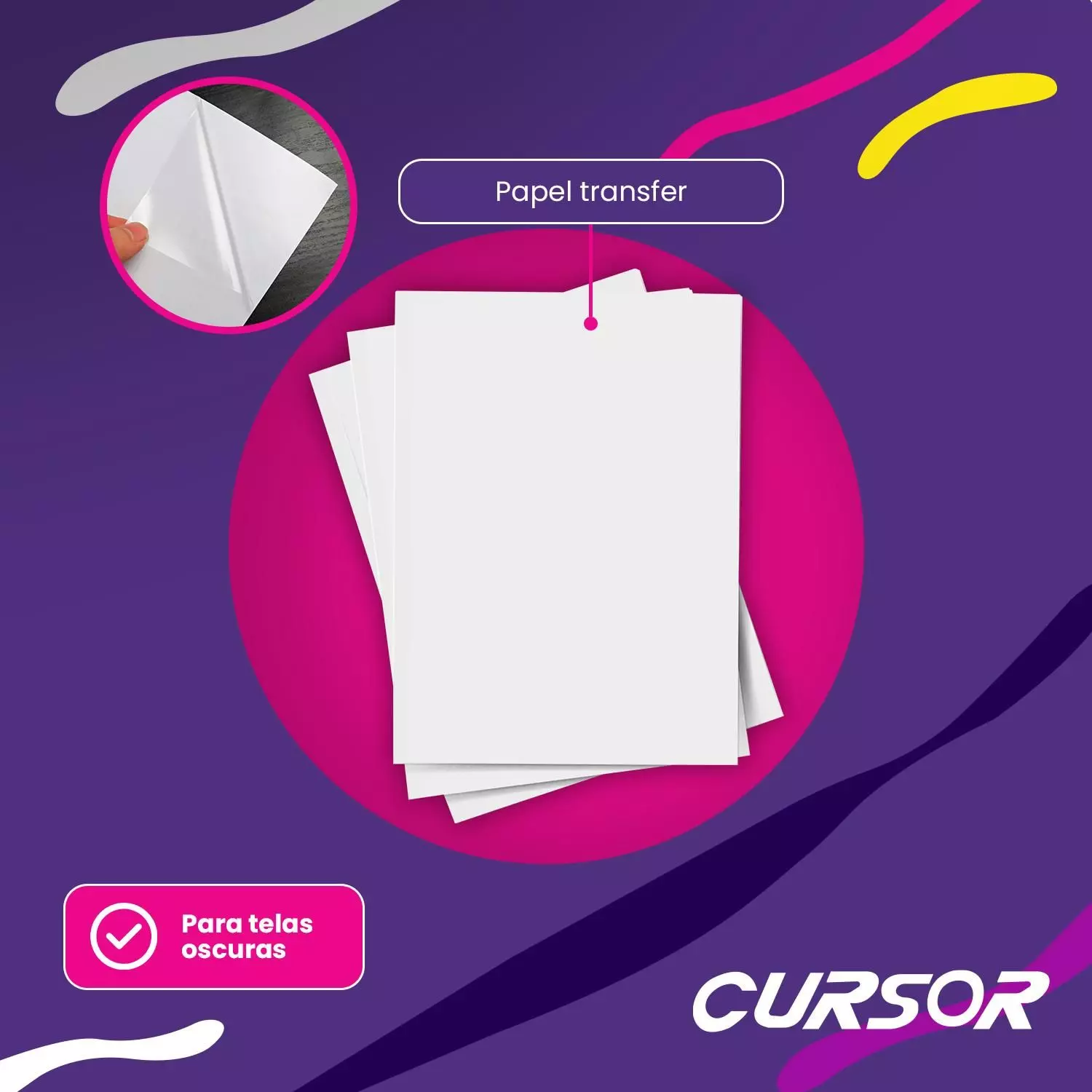 Papel Transfer Premium Telas Oscuras 30hojas-2