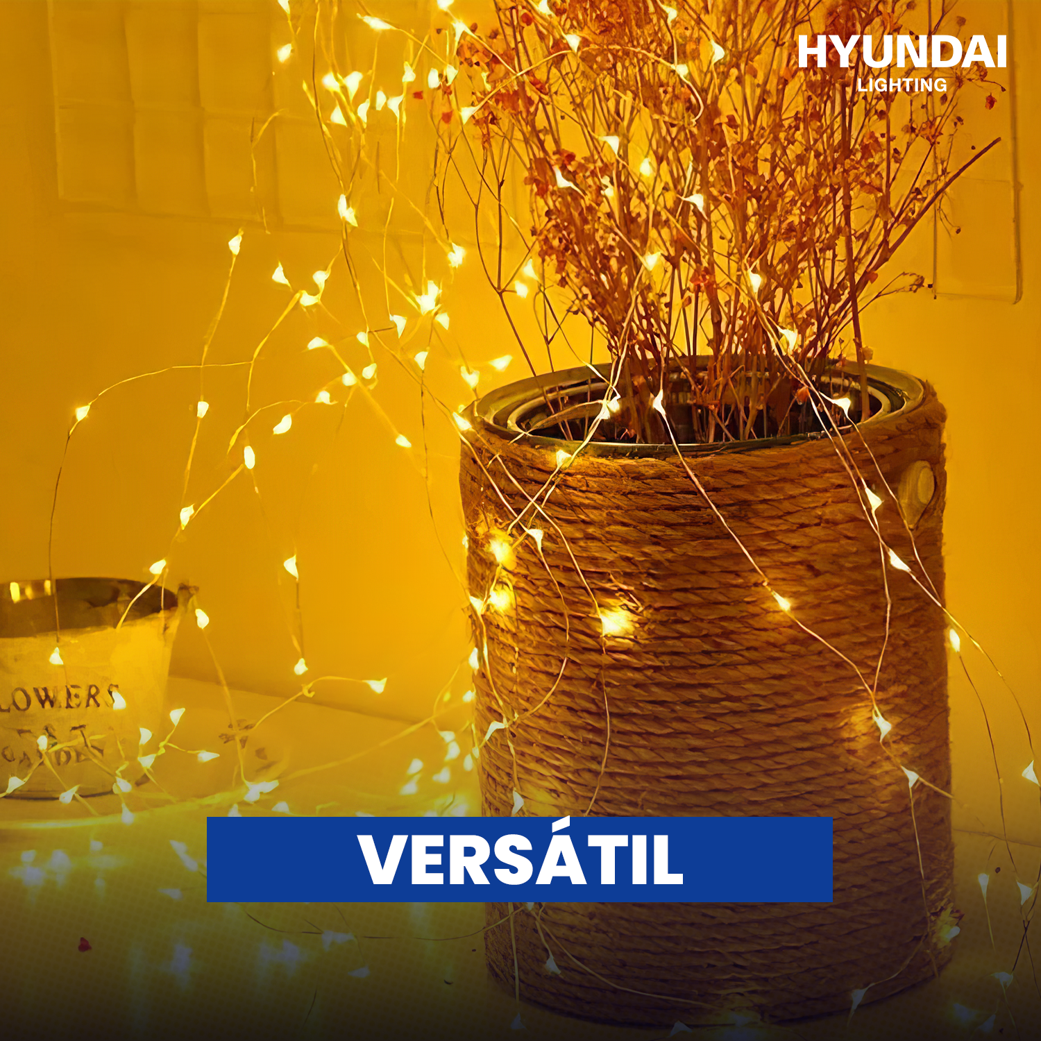 GUIRNALDA SOLAR LUCES HADA DECORATIVA 200 LED 20MTS CALIDA-8