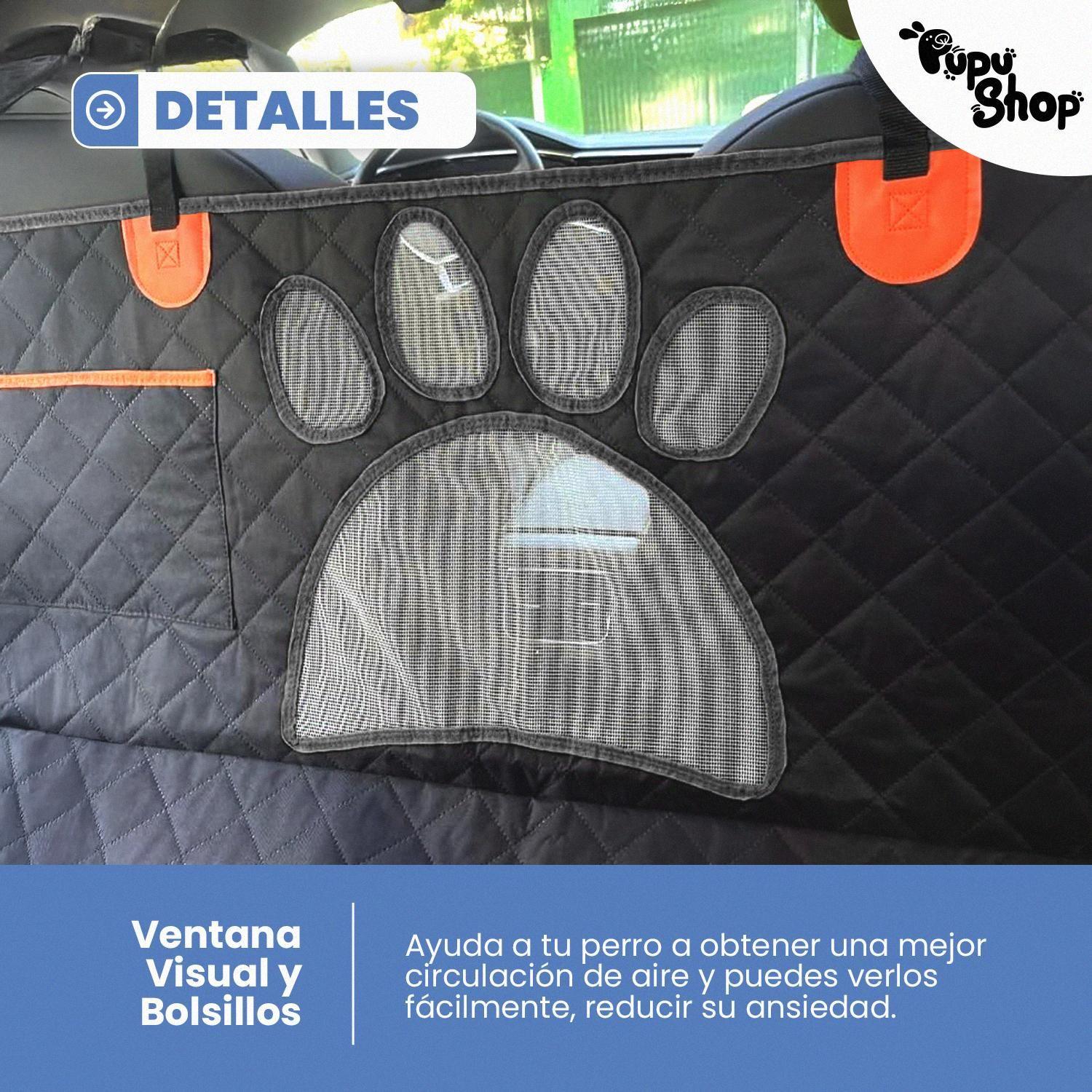 LONA MANTA PROTECTORA CUBRE ASIENTO PARA PERROS 137X147 CM-4