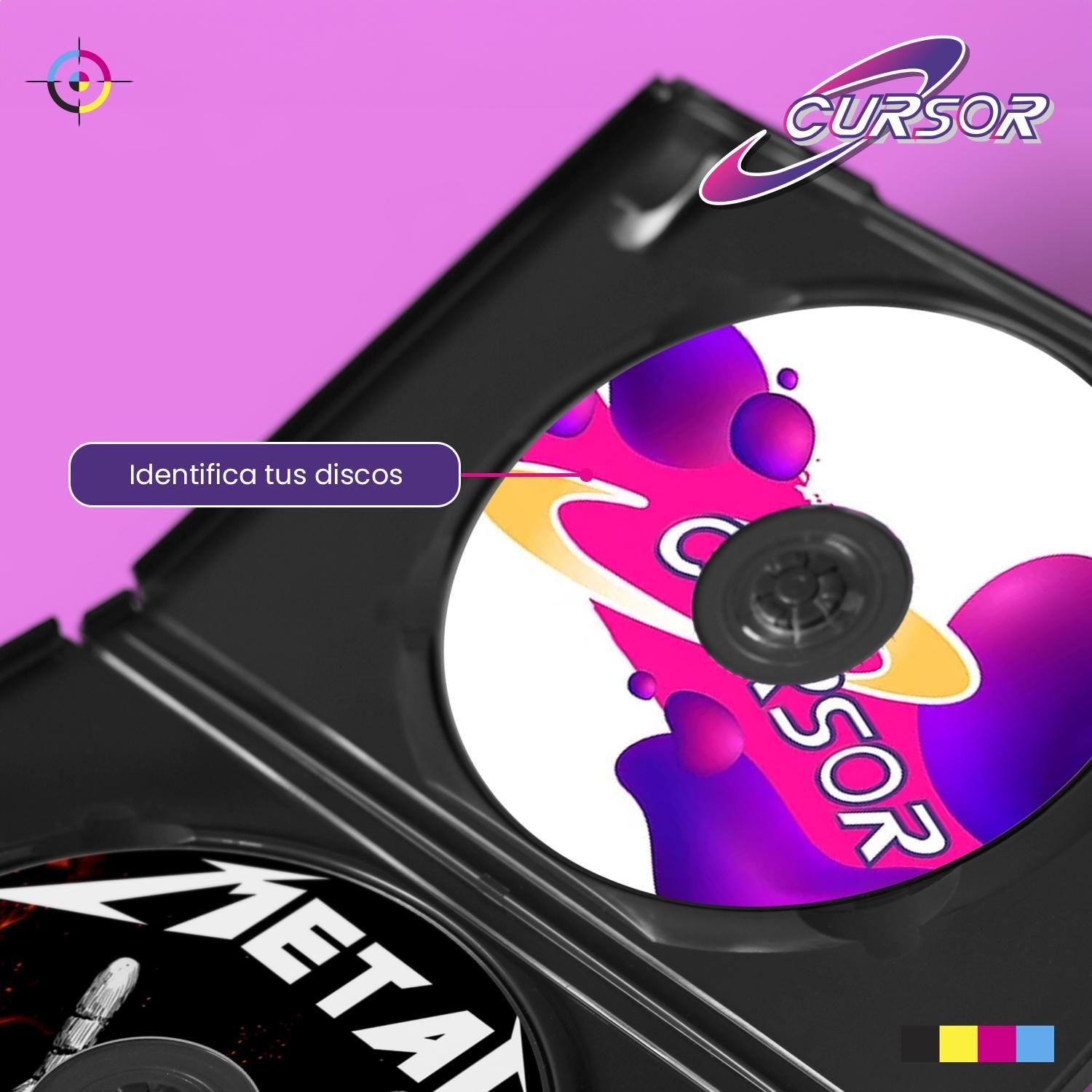 Dvd R 8x 4.7gb Printable Cursor Pack 100 Discos-3