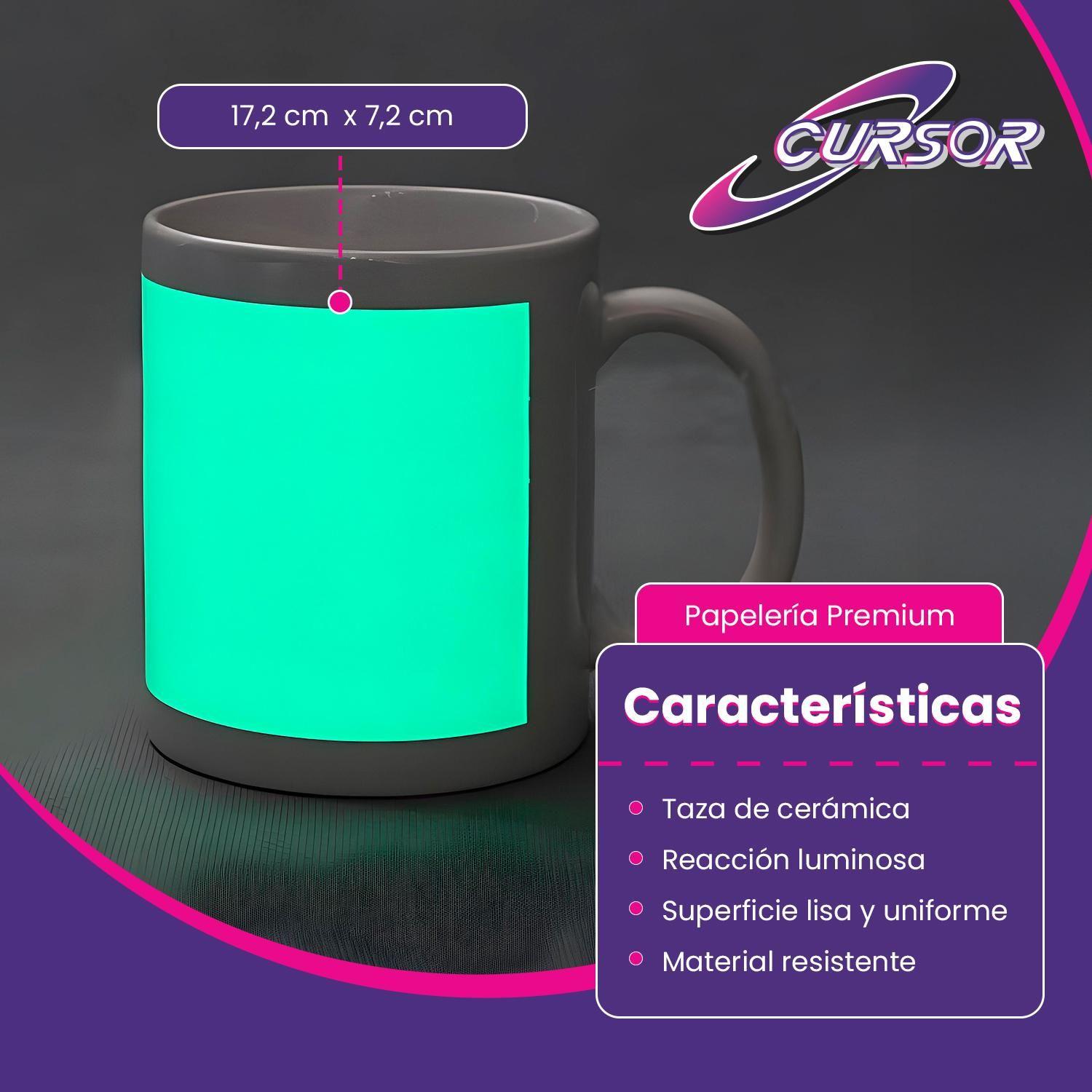 Cajas 36 Tazón Tazon Blanco Sublimacion Brilla Oscuridad-3