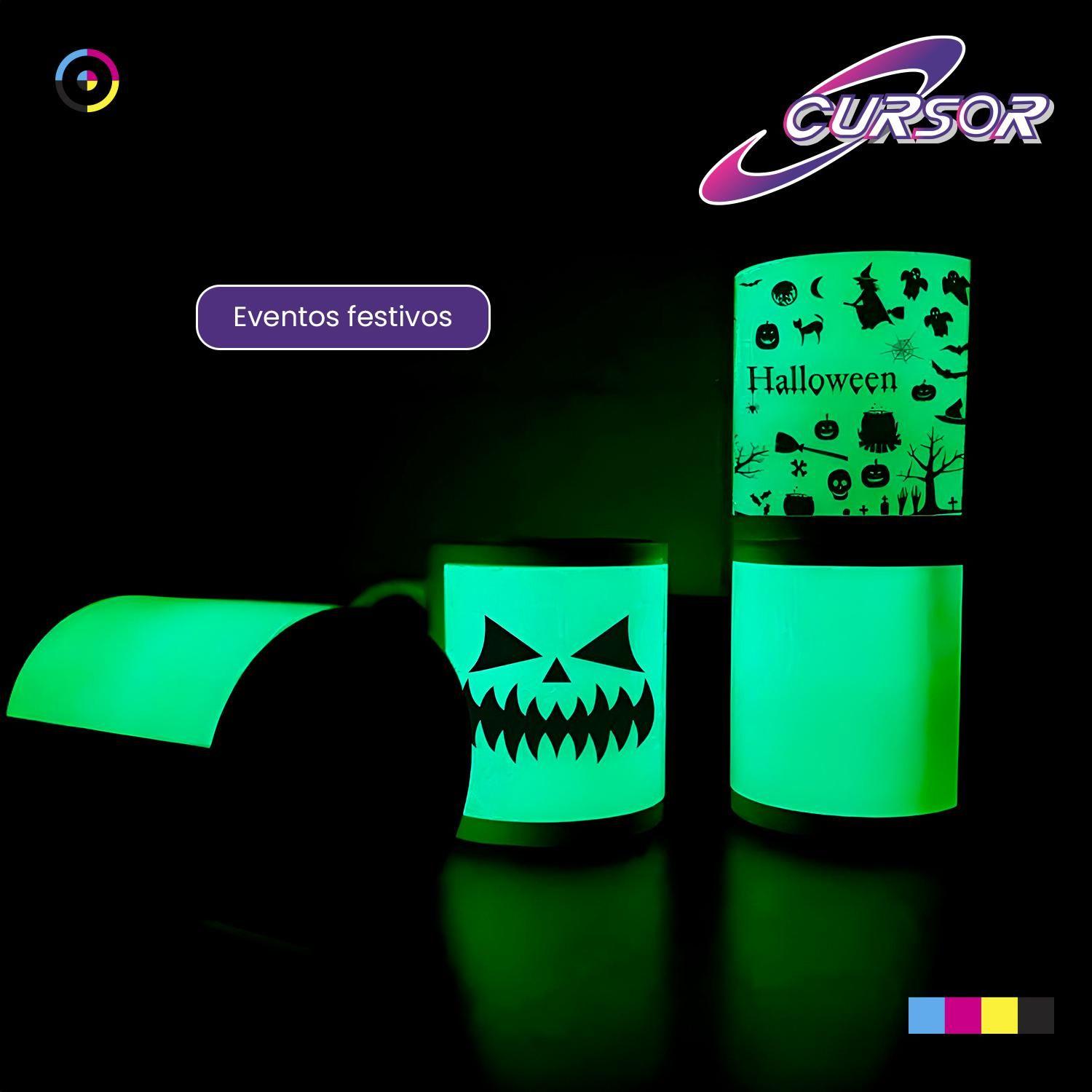 Cajas 36 Tazón Tazon Blanco Sublimacion Brilla Oscuridad-4