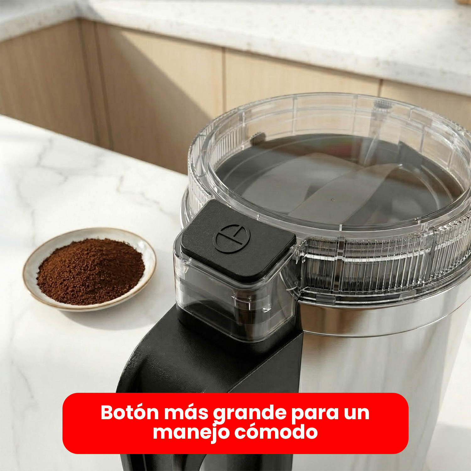 Molinillo Eléctrico Multifuncional 300w Café Granos Semillas Acero-7