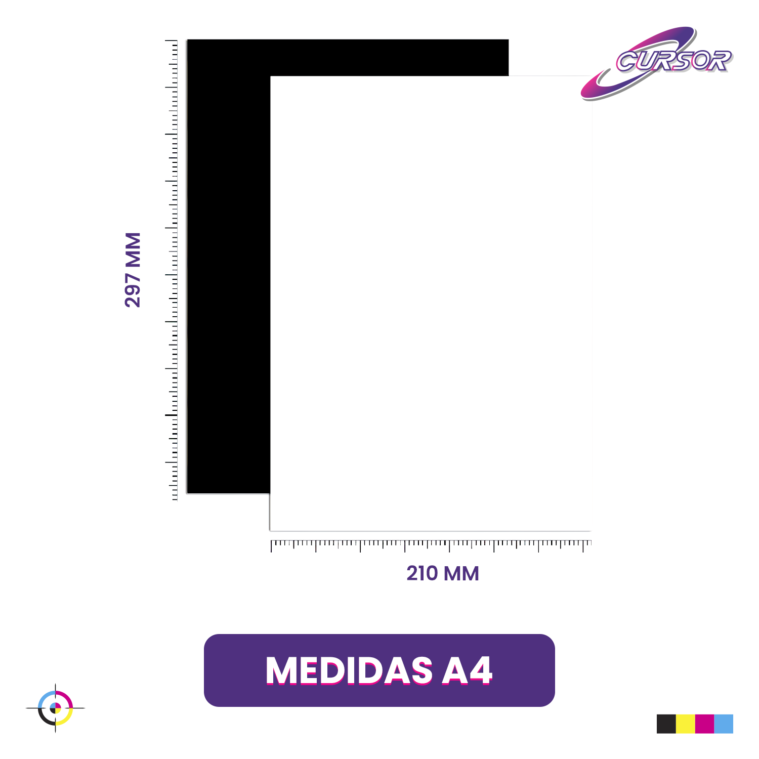 Papel Fotográfico Glossy Magnético Imántado 5hojas A4 Cursor-7