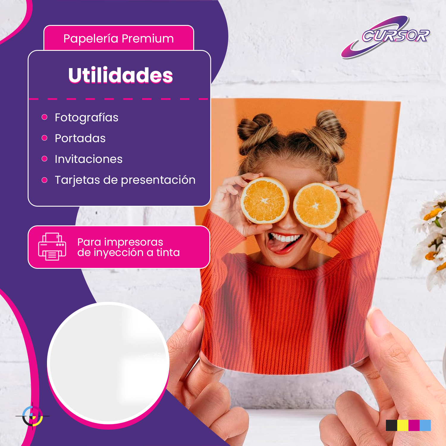 Papel Fotografico Glossy A4 Doble Cara 140 Gr X 100 Hojas-4