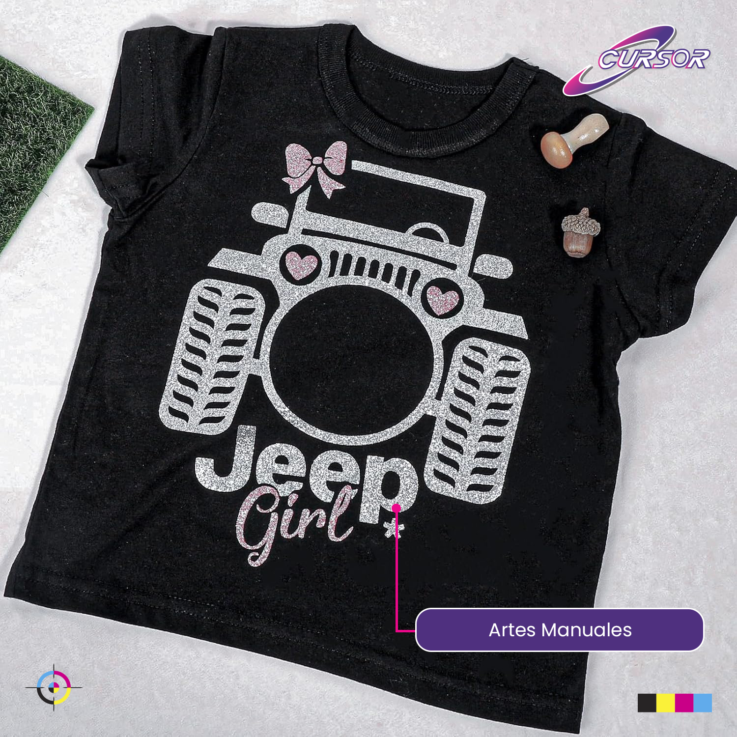 Vinilo Pu Glitter Blanco Arcoiris 50 Cm X 1 Mt Blanco Cursor-7