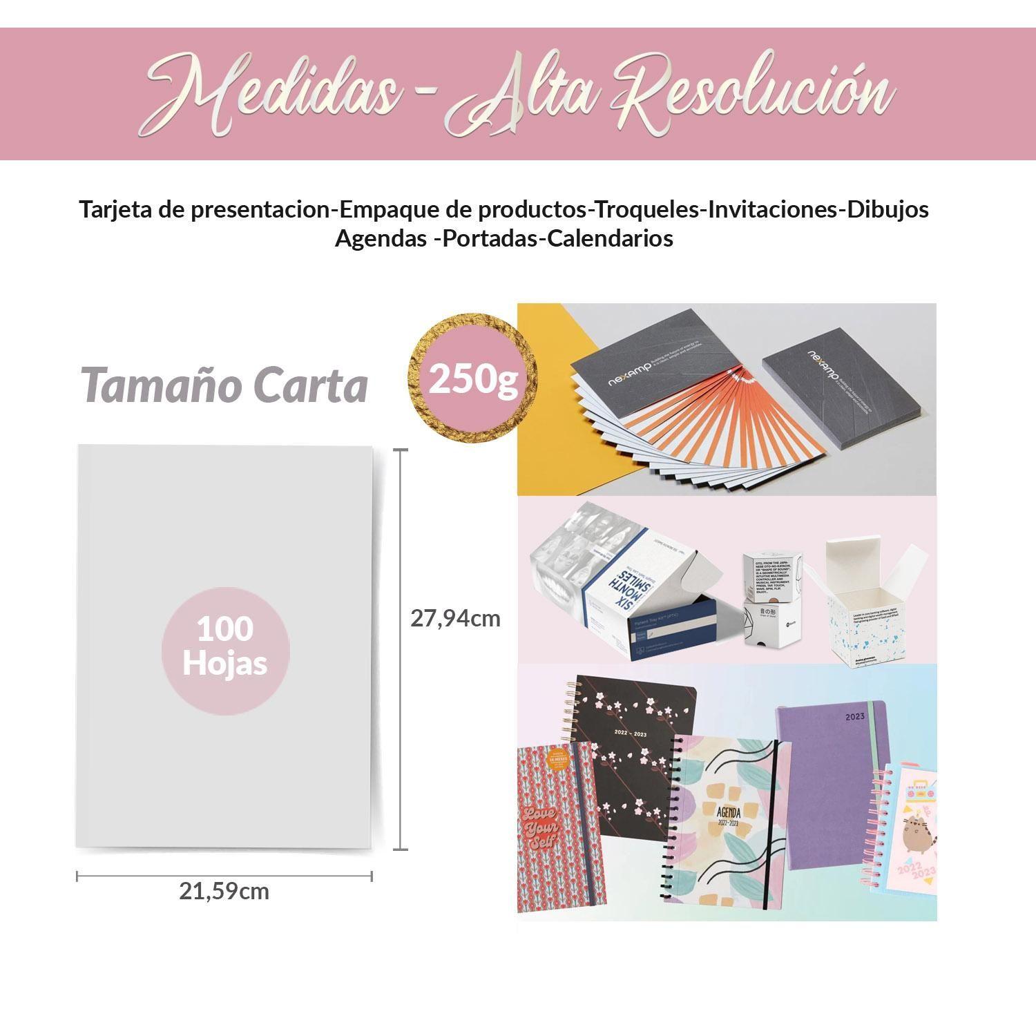 Opalina Lisa Extra Blanca Premium 250 g Carta 100 h Cursor-4