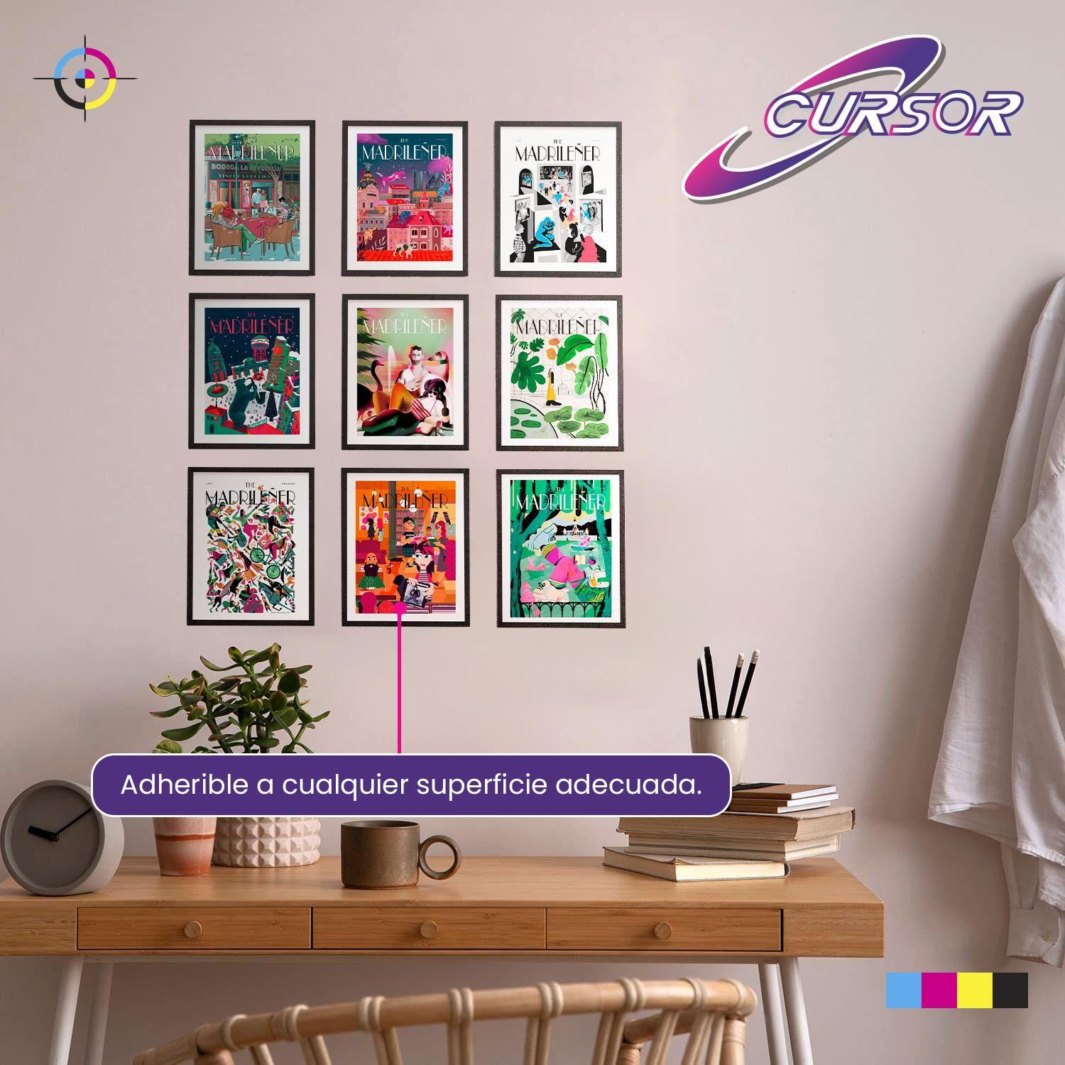 Papel Fotogr Adhesivo Brillante 135gr 50hjs A4 Envíogratisx4-7