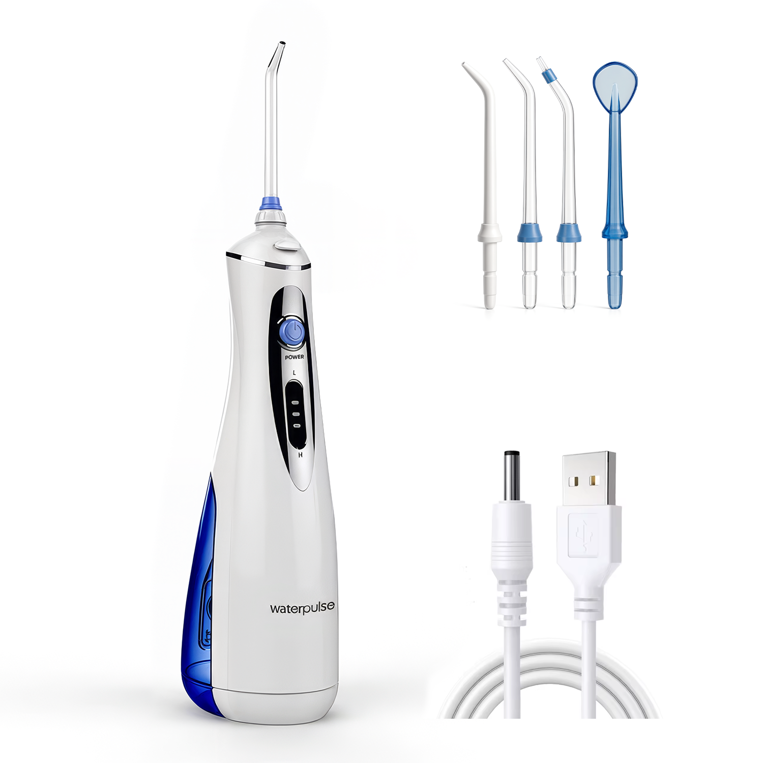 IRRIGADOR BUCAL RECARGABLE CON ACCESORIOS-0