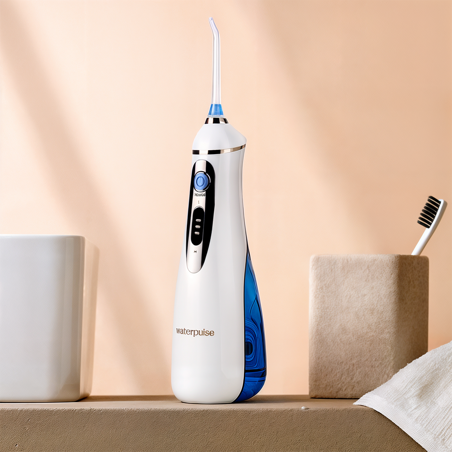 IRRIGADOR BUCAL RECARGABLE CON ACCESORIOS-1