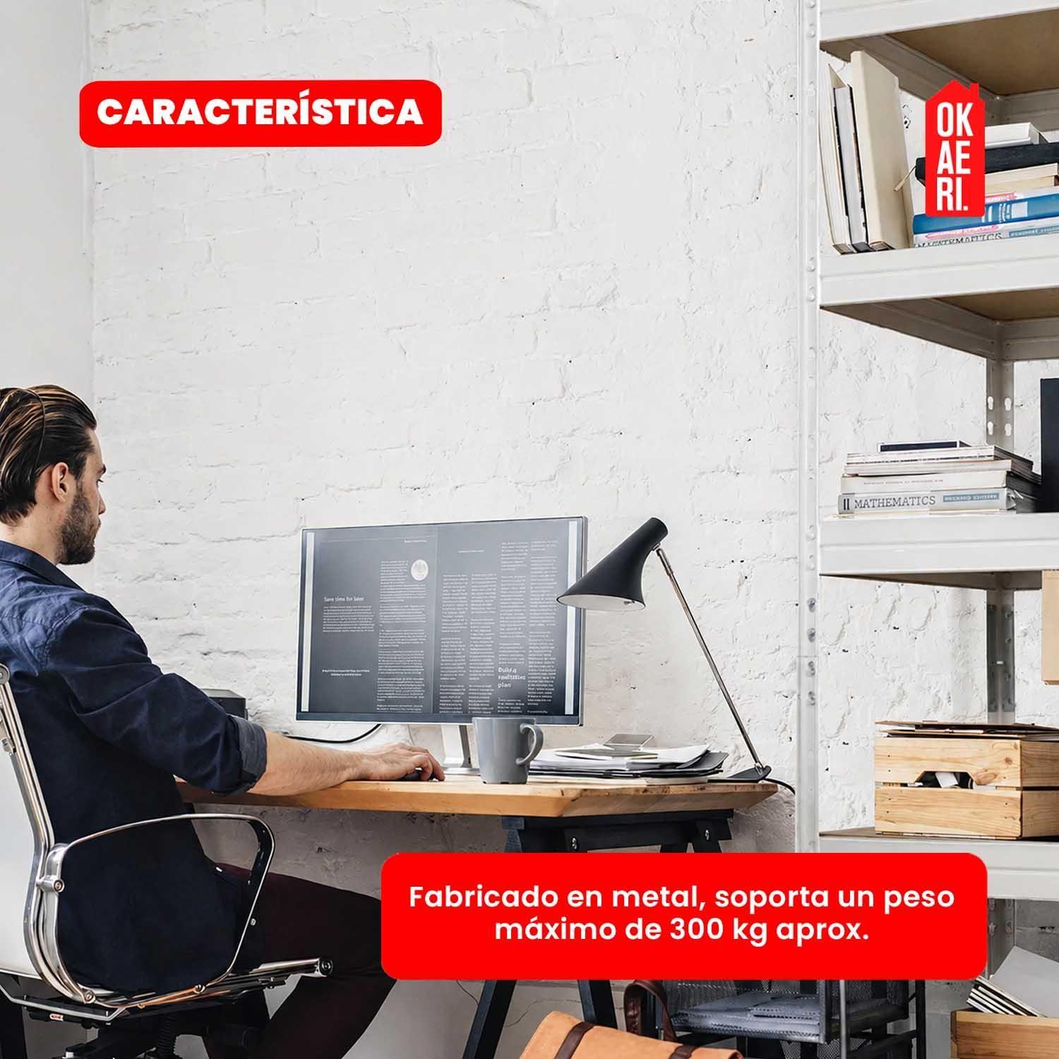 Estante Metalico 5 Niveles Rack Organizador Acero Multiuso-4