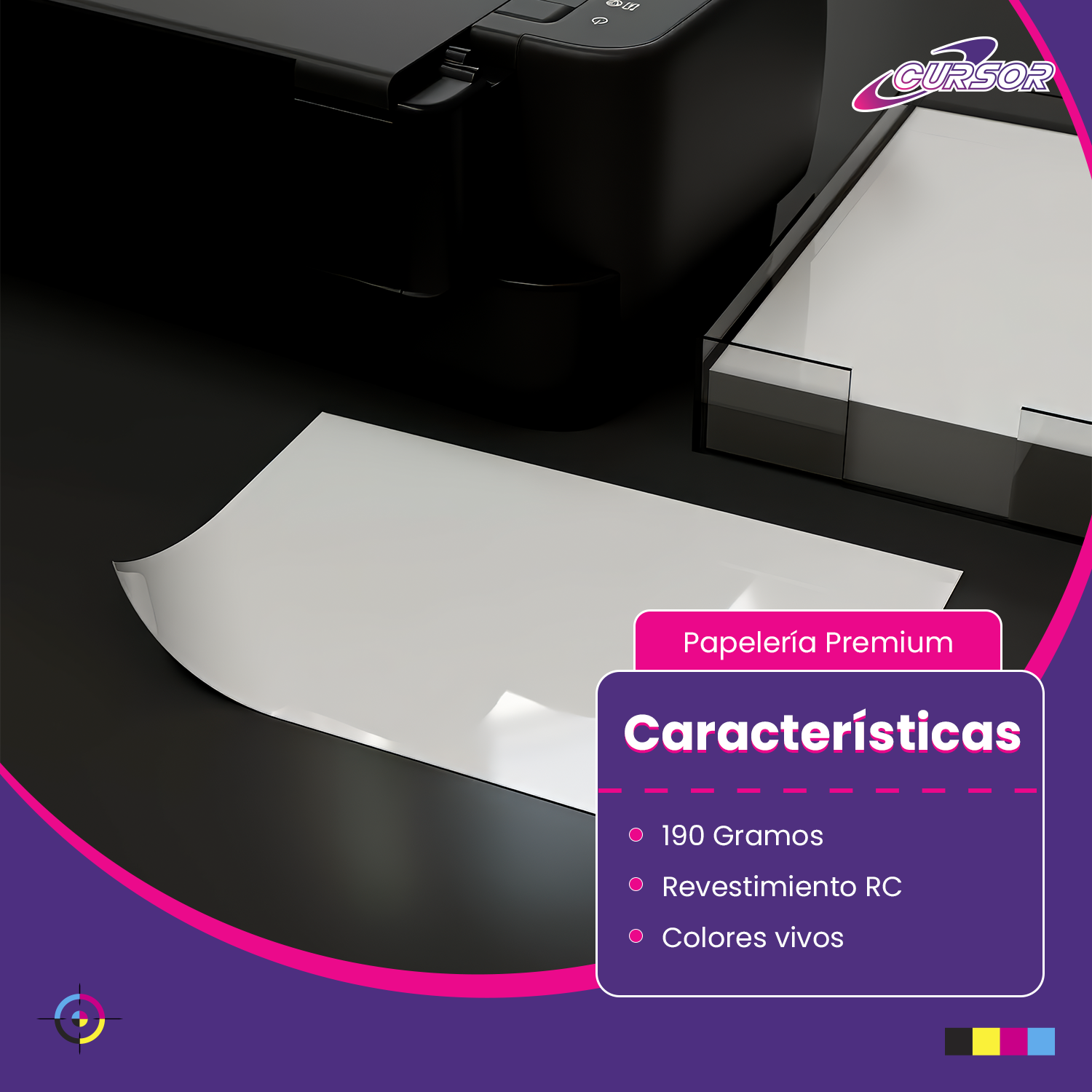 Papel Fotográfico Premium RC 190GR 20H - Cursor-3