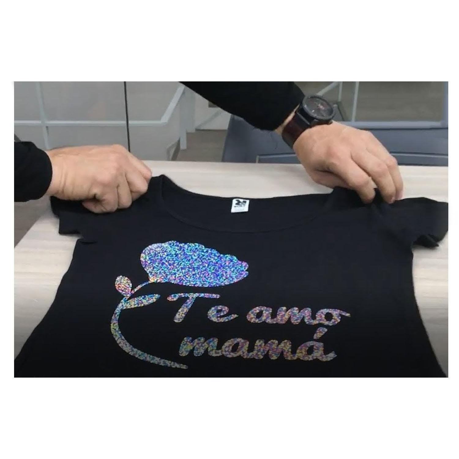 Vinilo Holografico Textil Diseños 50 Cm X 1 Metro Cursor-5