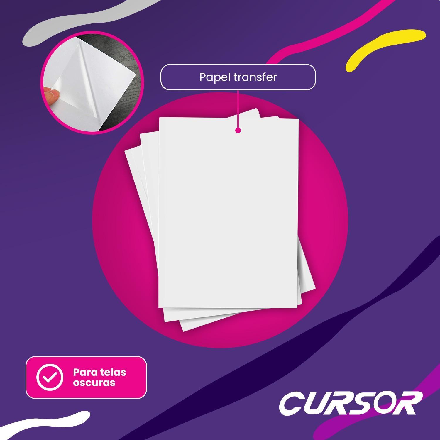 Papel Transfer Telas Oscuras A4 Pack 20 H Cursor-2