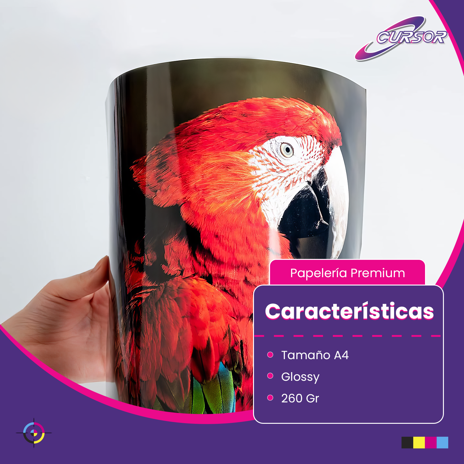 Papel Fotográfico A4 260 Gramos Pack 100 Hojas-2