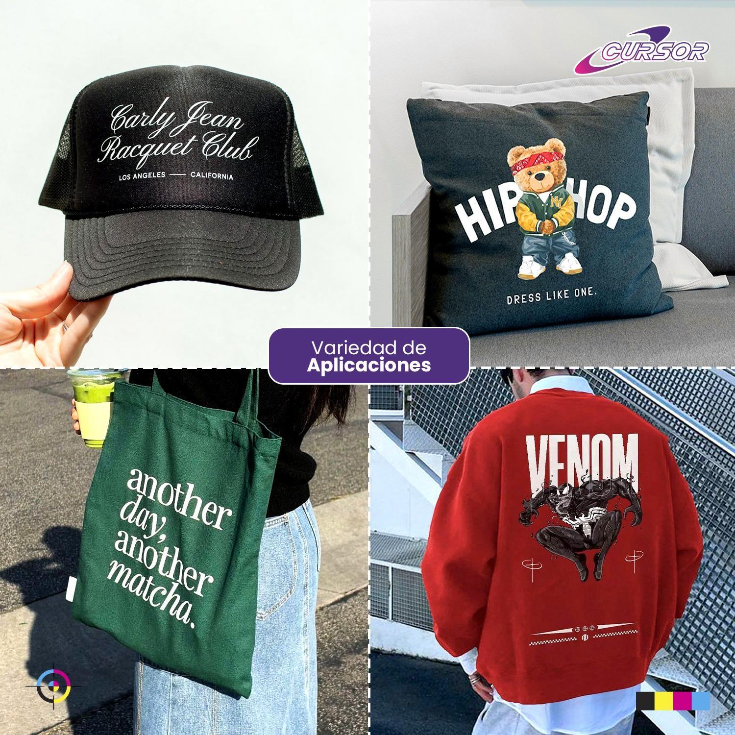 Papel Transfer Telas Oscuras Con Papel Siliconado 20 Hojs A4-7