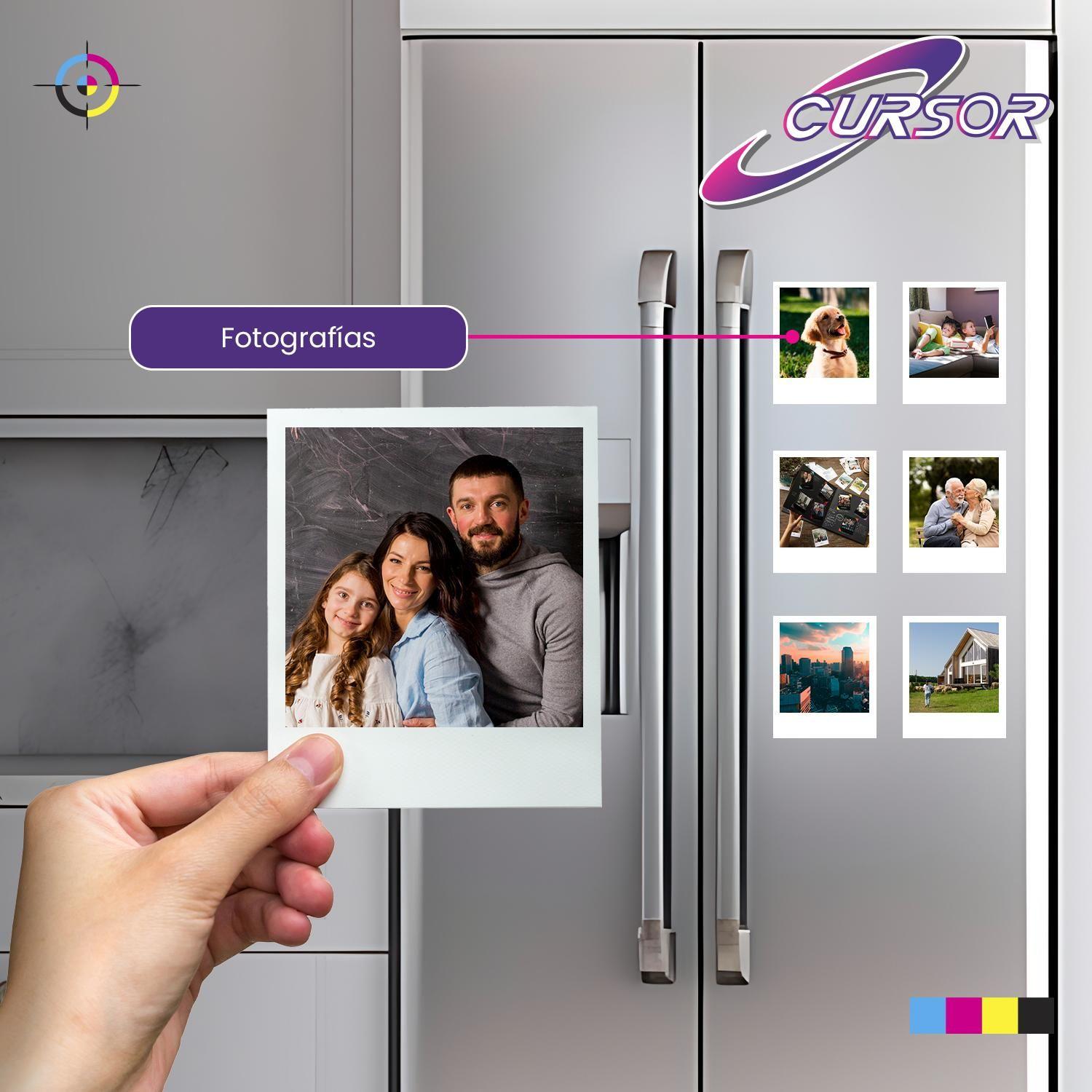 Pack 10hjs Papel Fotog Glossy Magnético Imán A4 Enviogratsx3-9