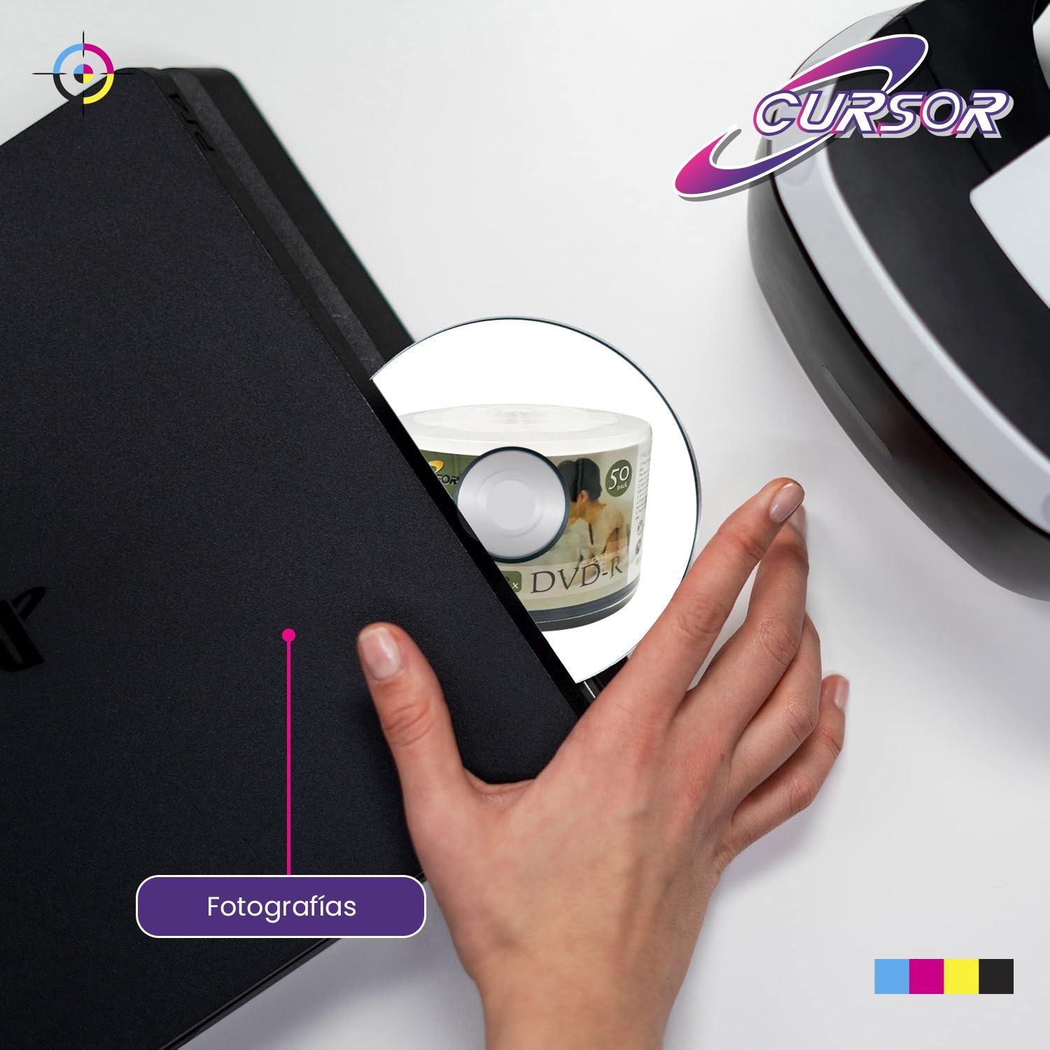 Dvd R 8x 4.7gb Printable Cursor Plus 50 Uni Pack 6-3