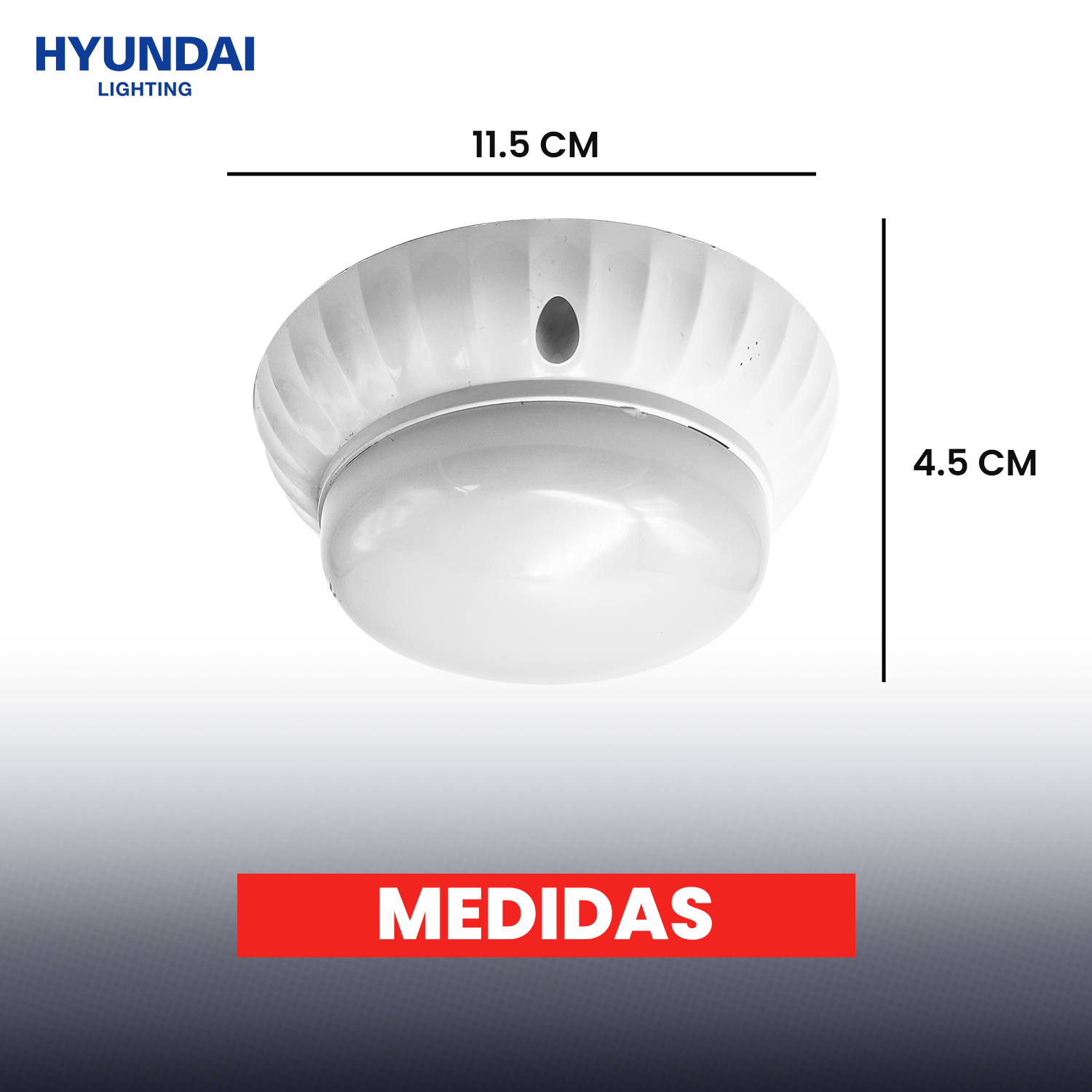 3 X Aplique Led Sensor Movimiento 8w Hyundai-2