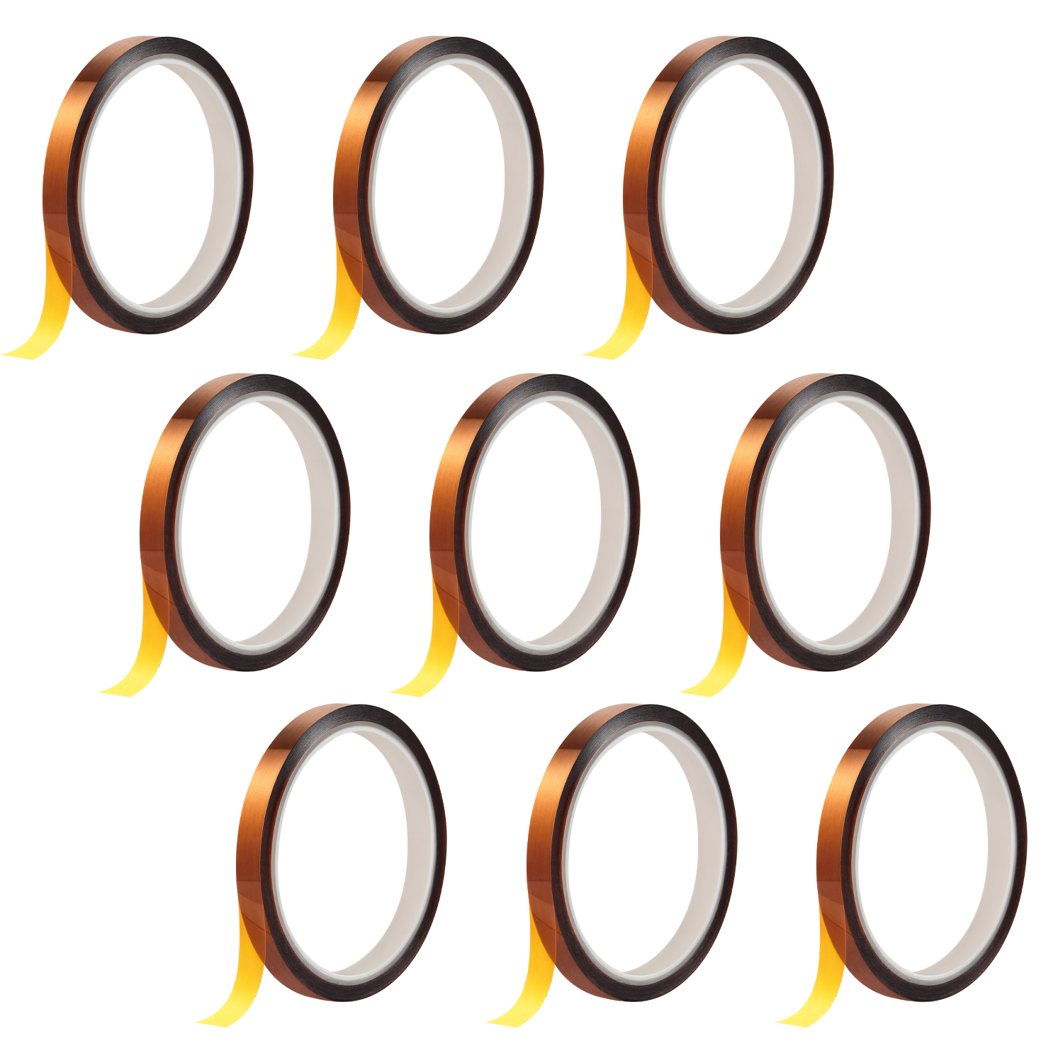 9 X Cinta Termica Sublimacion 5mm X 33 Metros-0